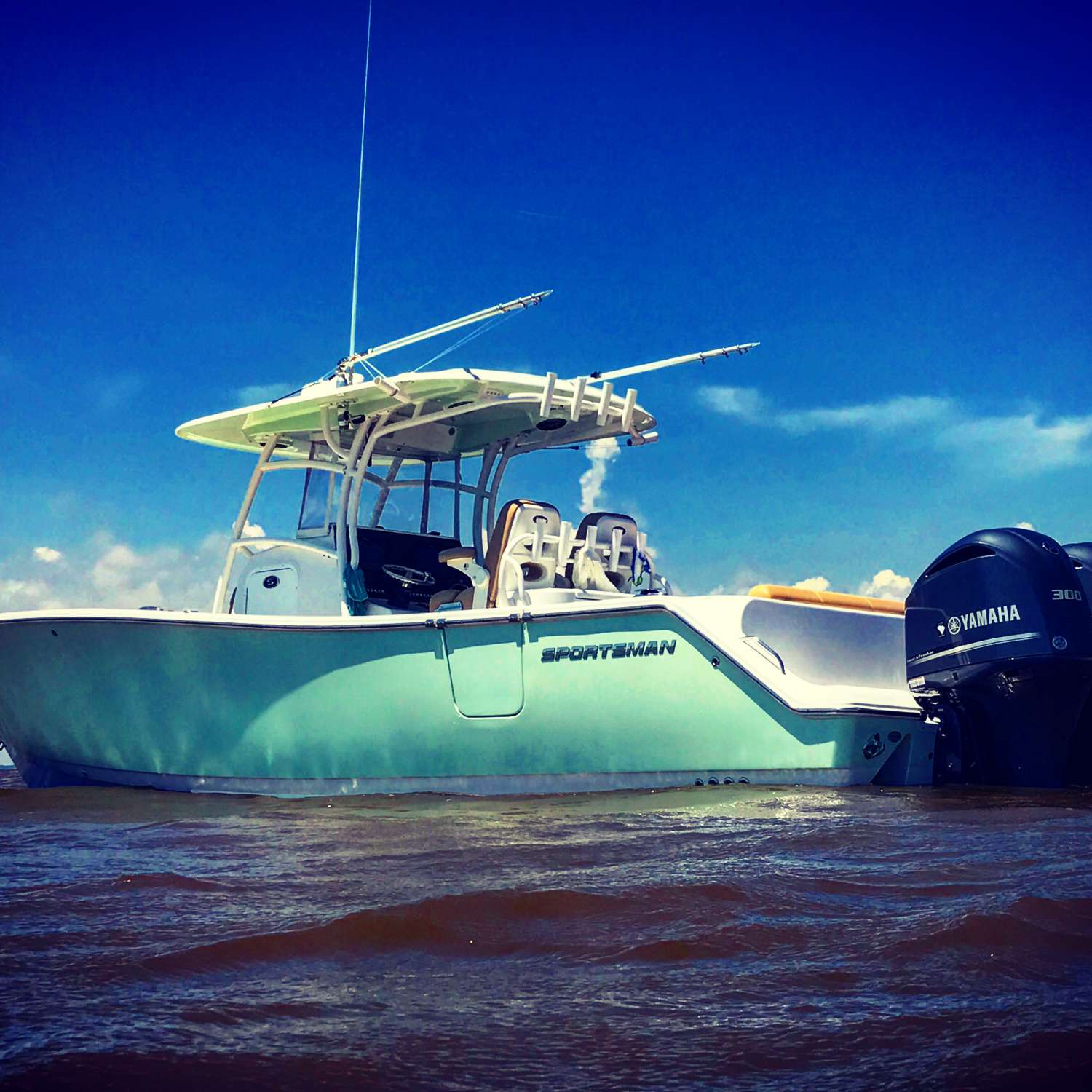 My picture was taken at Georgetown, SC lighthouse sandbar - it's first time in the ocean!