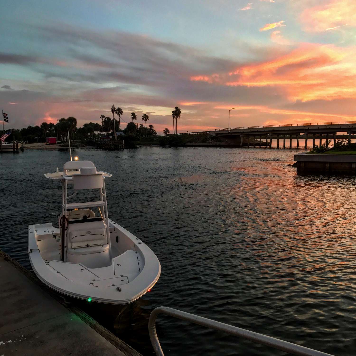 Photo was taken a few hours before the opening of mini season in Ft Pierce Fl. Just waiting for...