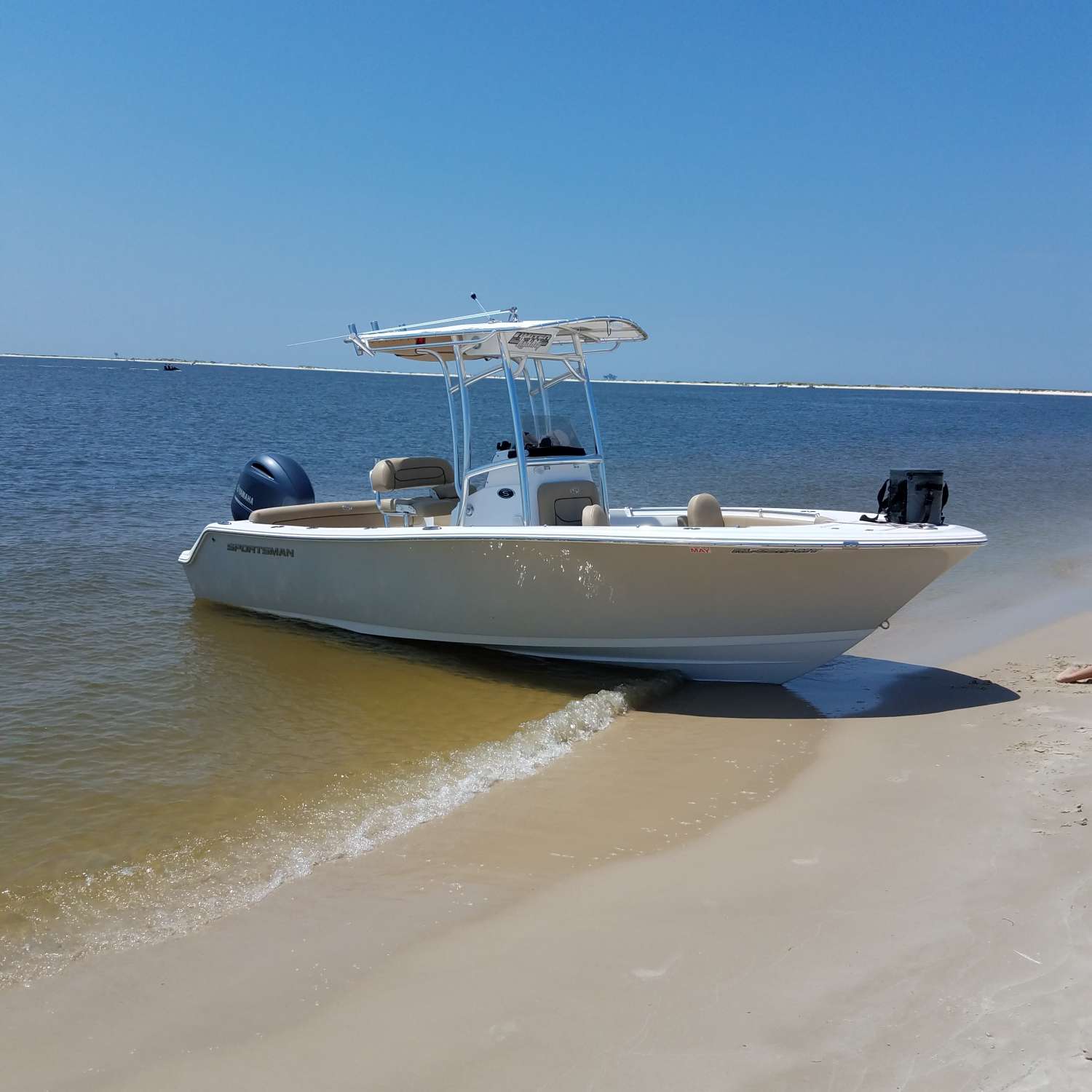 Dauphin Island, Alabama.  Relaxing on Sand Island