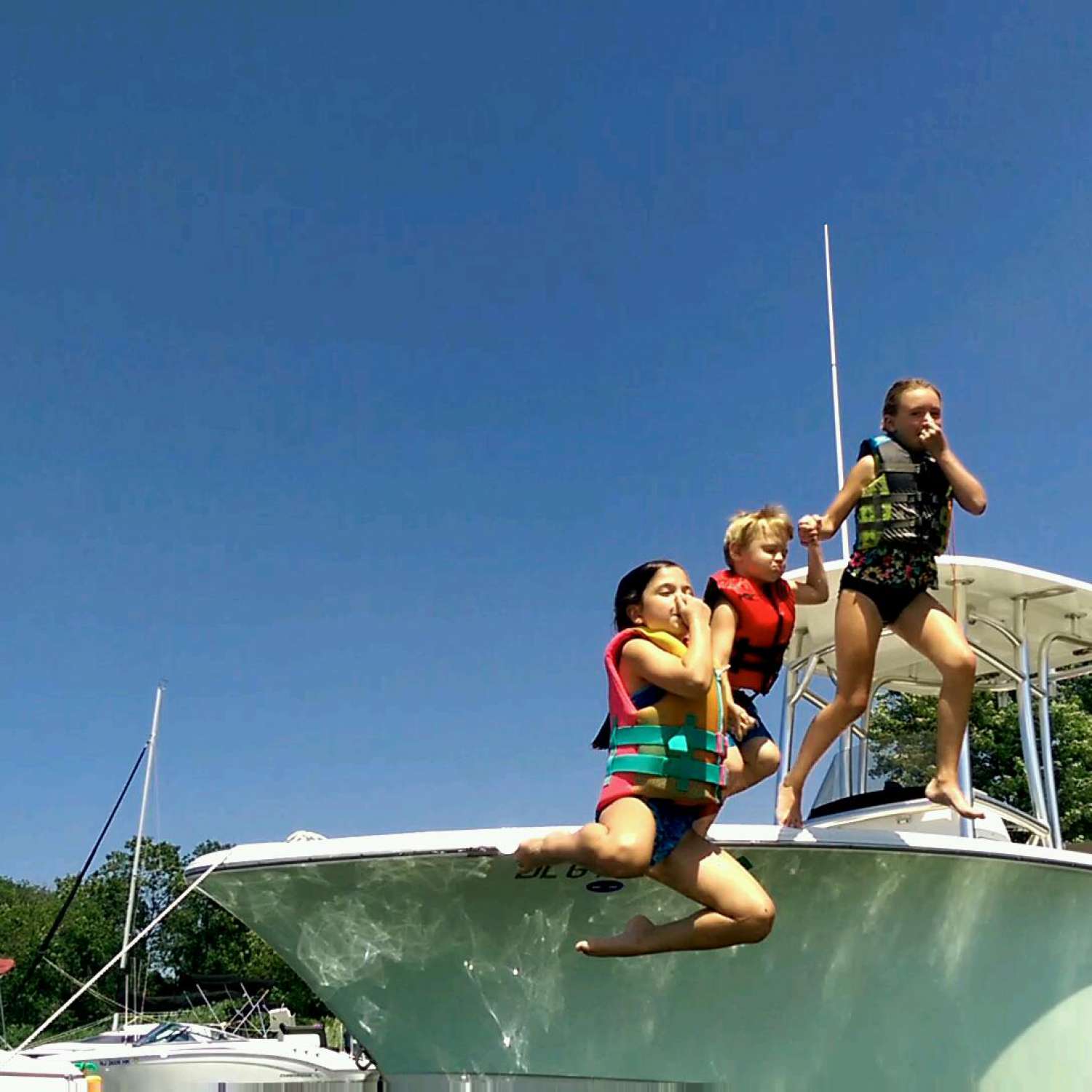 My photo was taken on the Sassafras River in Maryland.  My daughter and our friends children us...