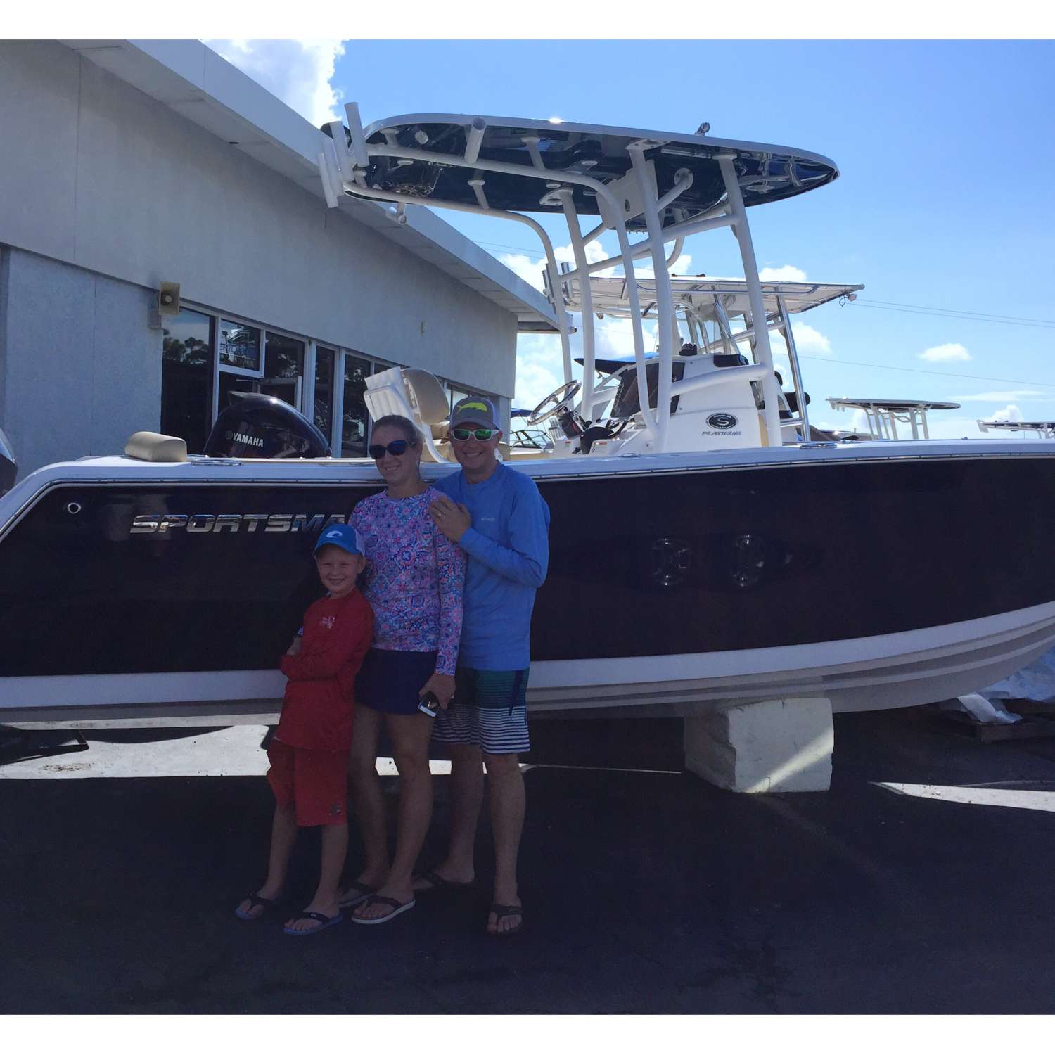 Our very first boat purchase! We couldn't be more excited for this amazing boat!  Great memories ahead!