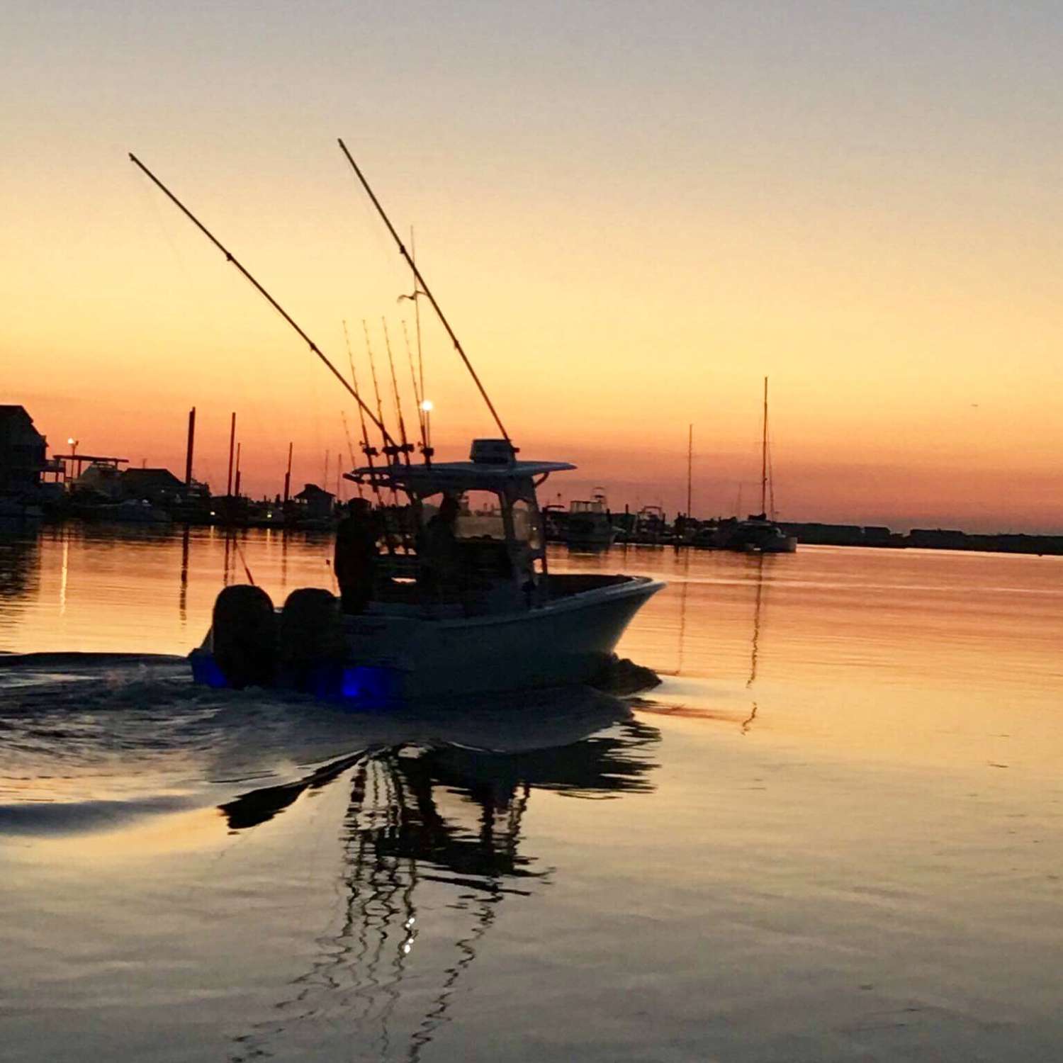 My photo was taken approaching Townsend inlet in Avalon, NJ....Headed out fishing with first li...