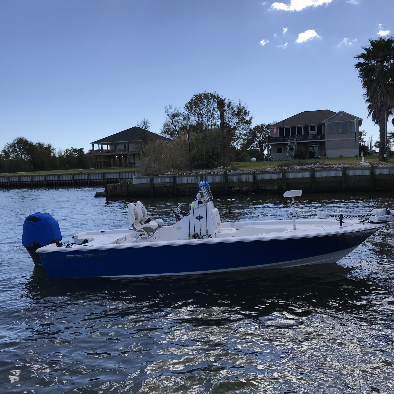 After wearing the schooling redfish out was time to take a break from the action Friday after T...