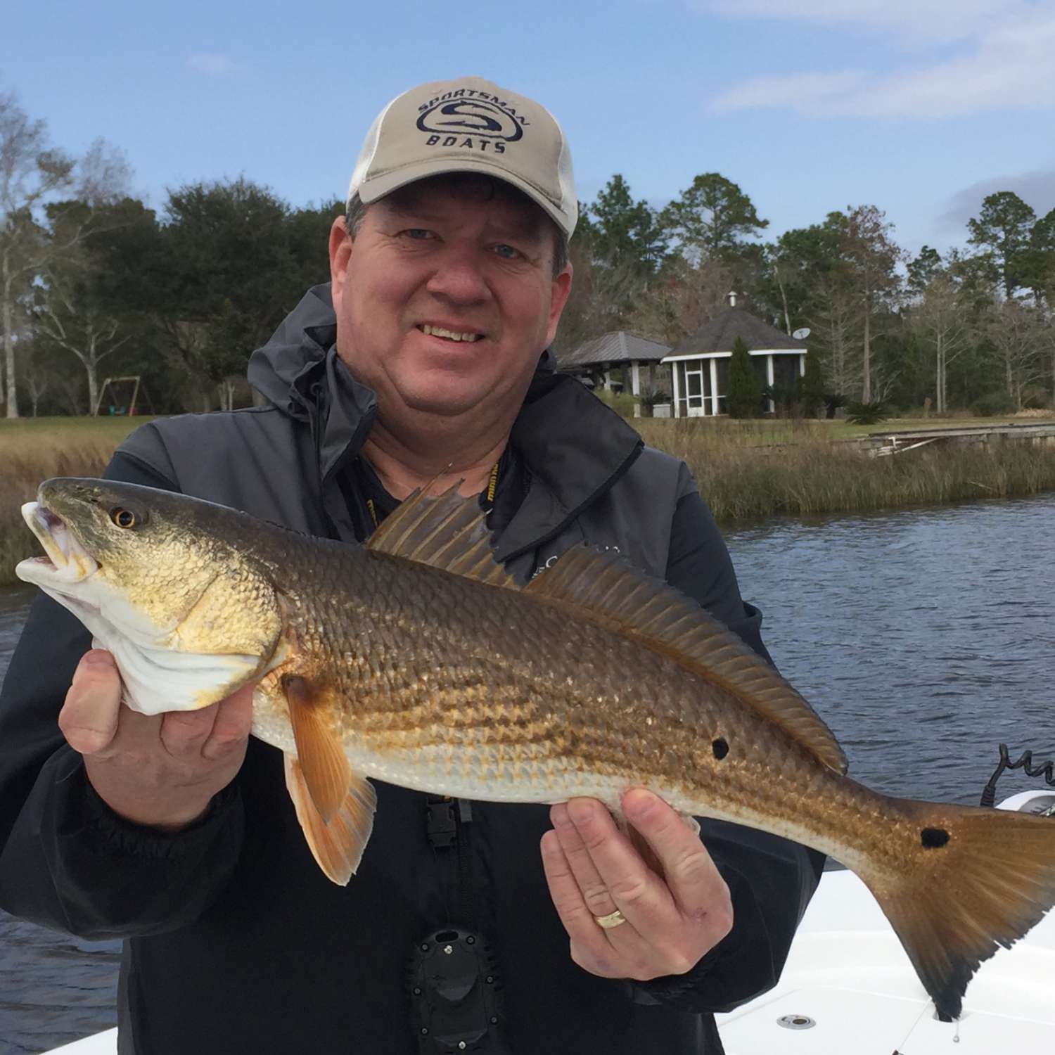 Fowl River Alabama, red fish