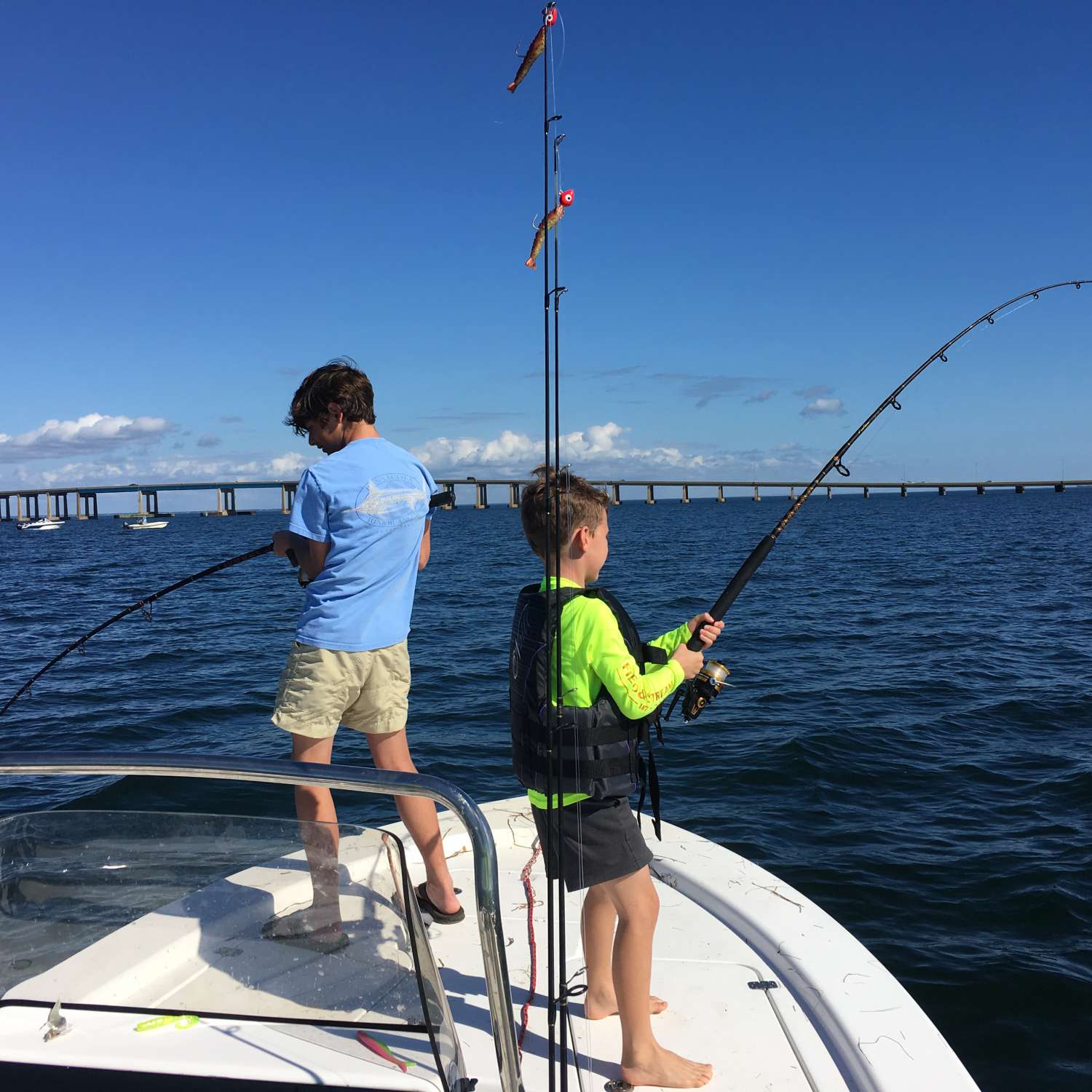 Pensacola. Lots of fishing room. Masters 207 Bay Boat