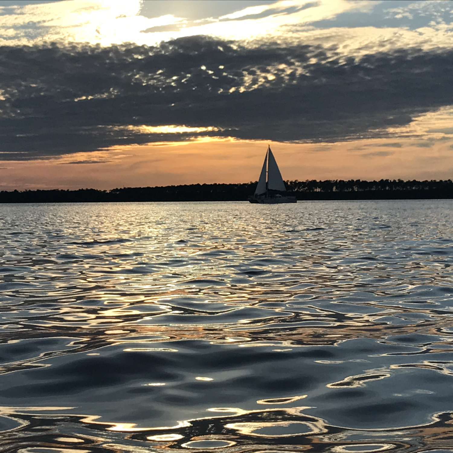 My photo was taken June 26th in Wolf Bay on our way in from our first time out in our new boat....