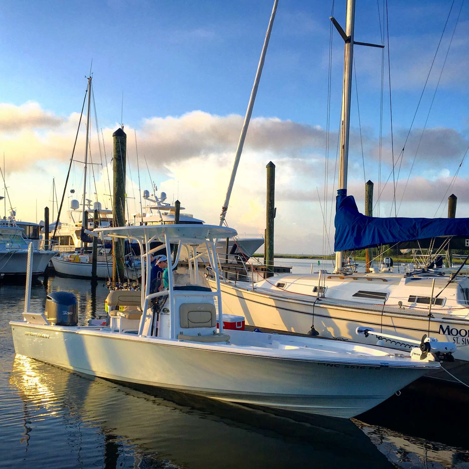 Taken in Southport , N.C. at sunrise Sunday July, 16 2017. We love spending time with our boys on our...