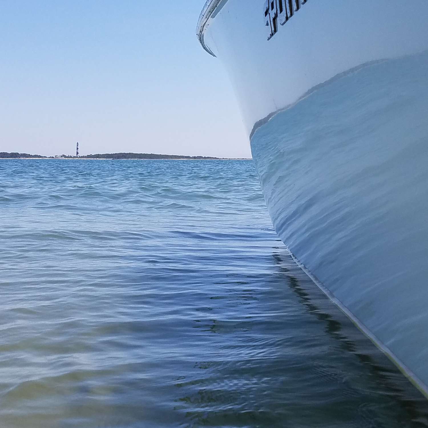 Photo was taken Memorial Day 2017 anchored out on the "hook" at Cape Lookout, NC