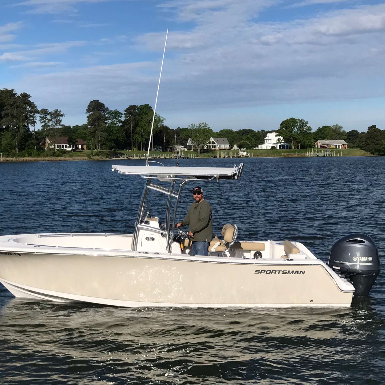 Little Wicomico River, Va. took delivery a week earlier and finally got a chance to take it out