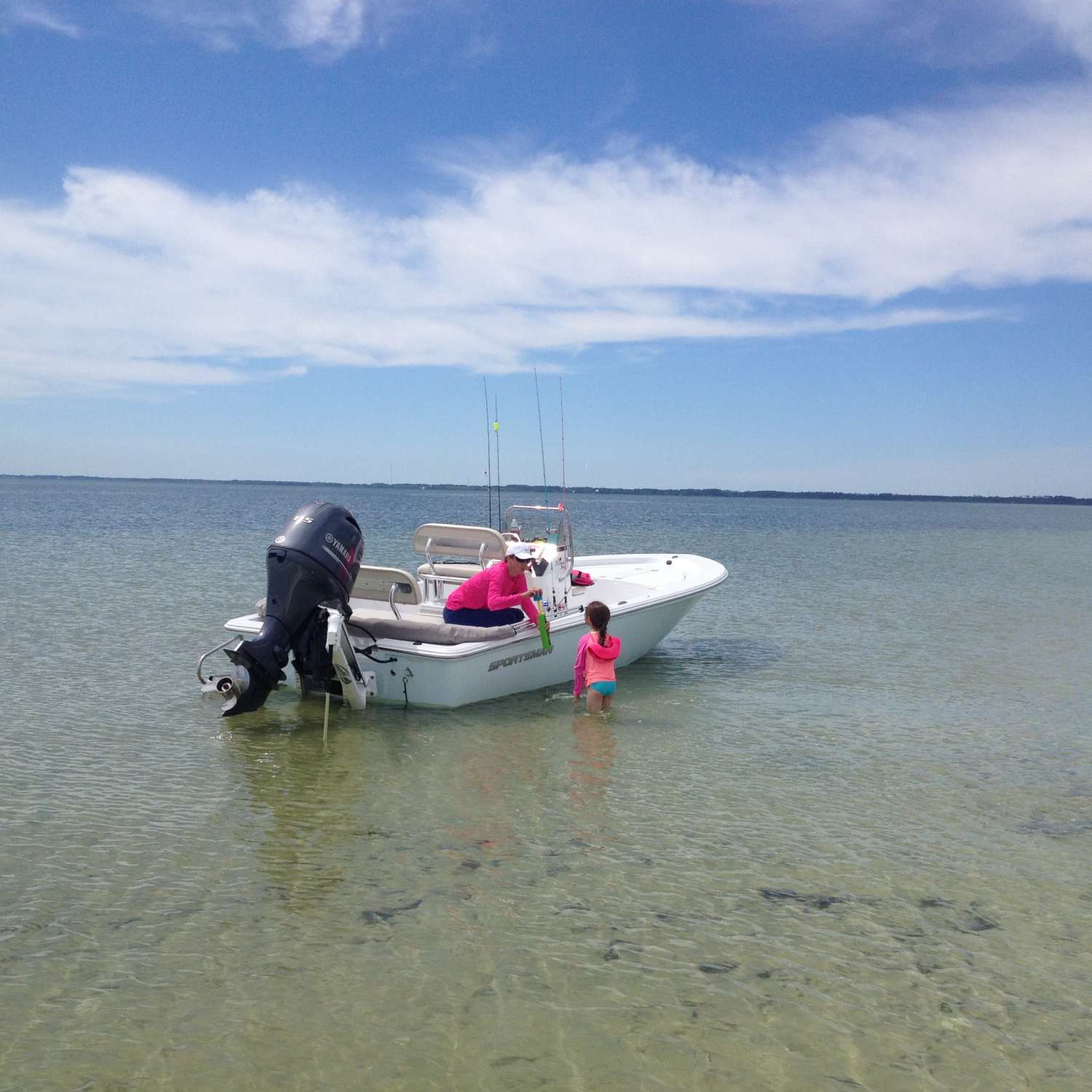 This pic was taken off of Dog island in Apalachee bay. Second time we had it in the water.  Gre...