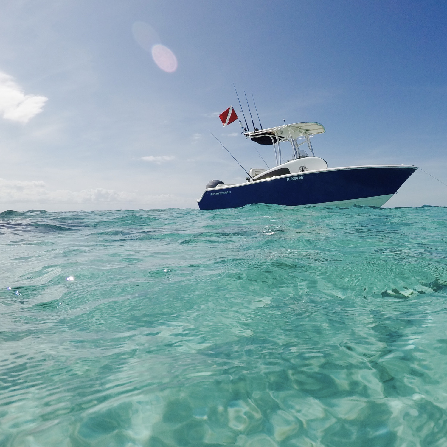 This was taken at Alligator Reef, Islamorada Fl.