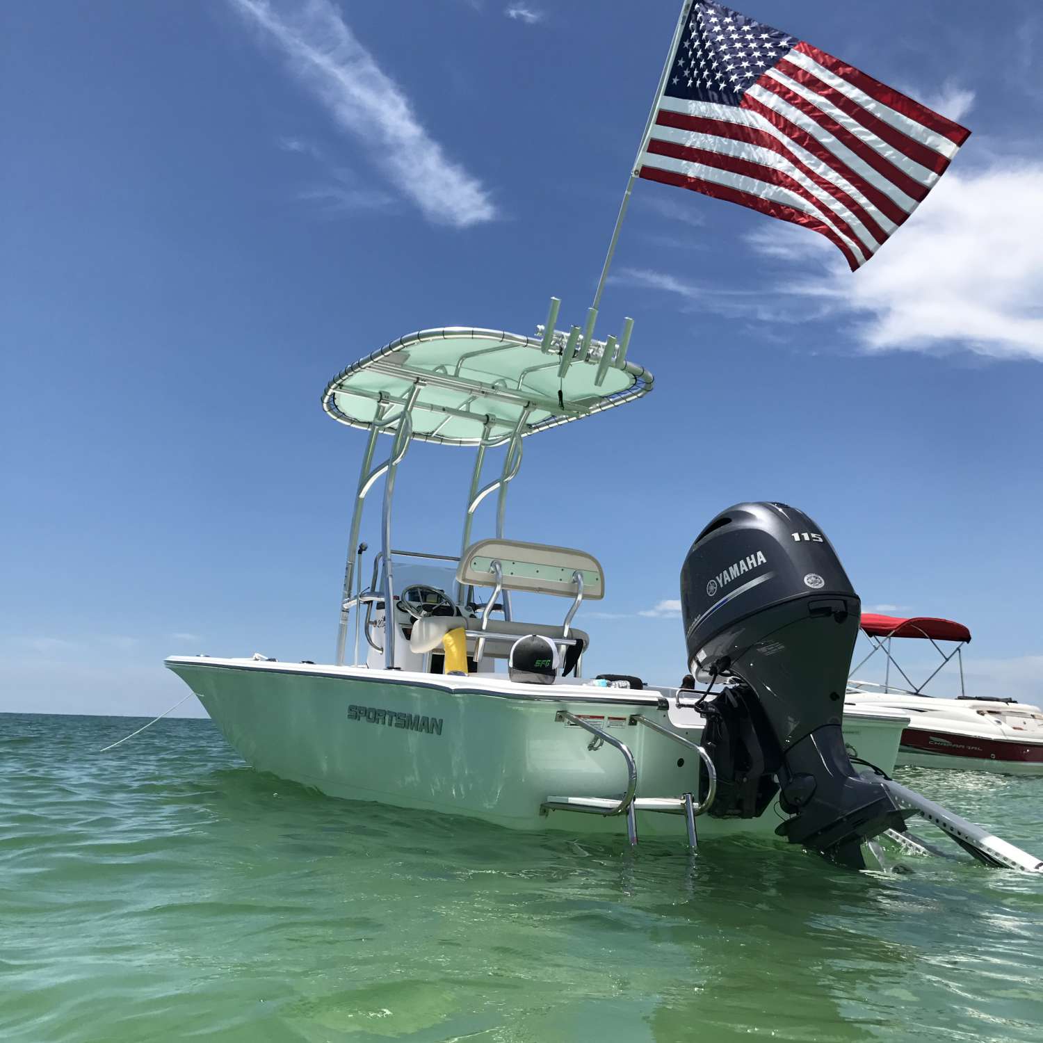 Photo was taken at Egmont Key, Florida