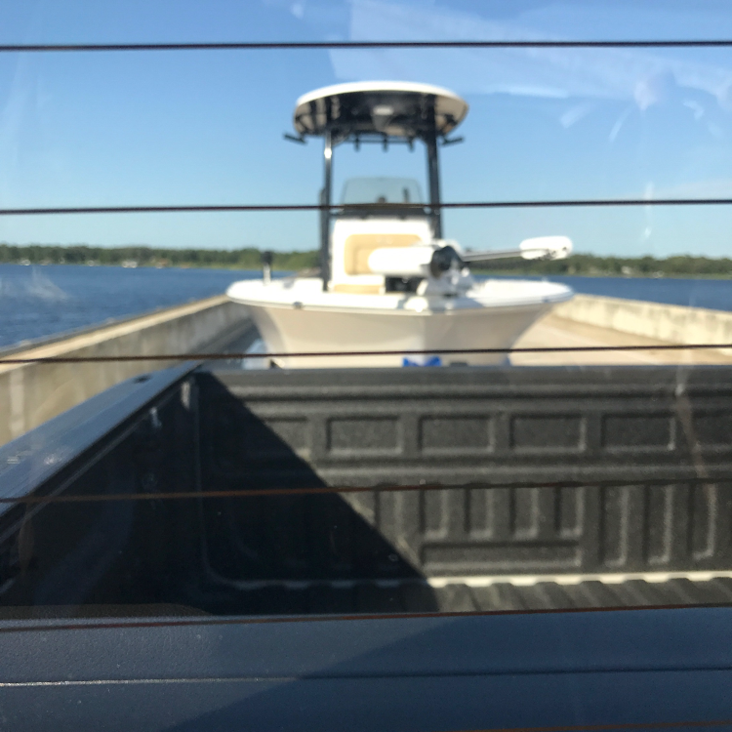 Bringing her home from dealership. Shands Bridge Green Cove Springs, Florida.