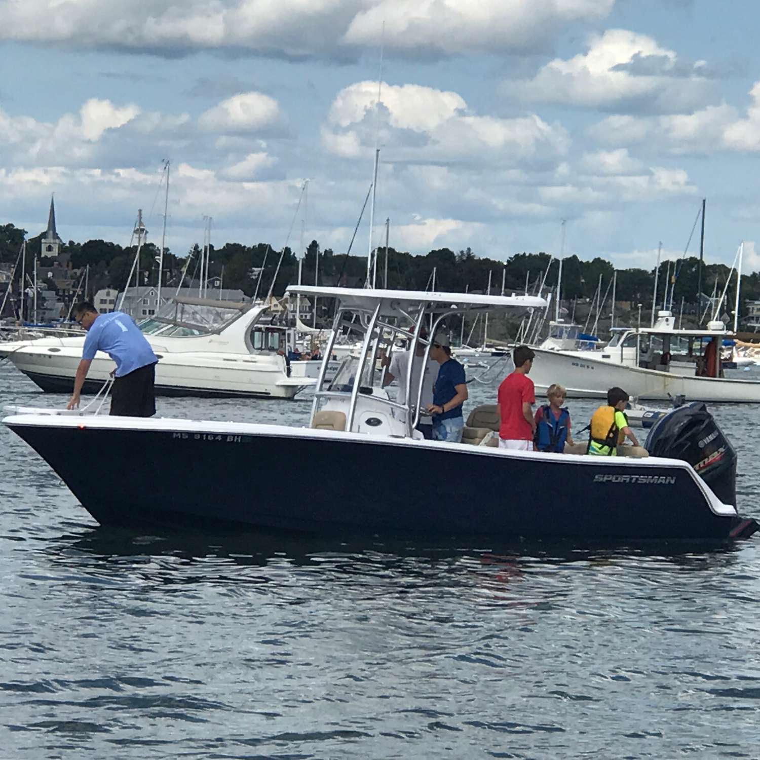 My Photo was taken in Marblehead Harbor- Family reunion weekend!