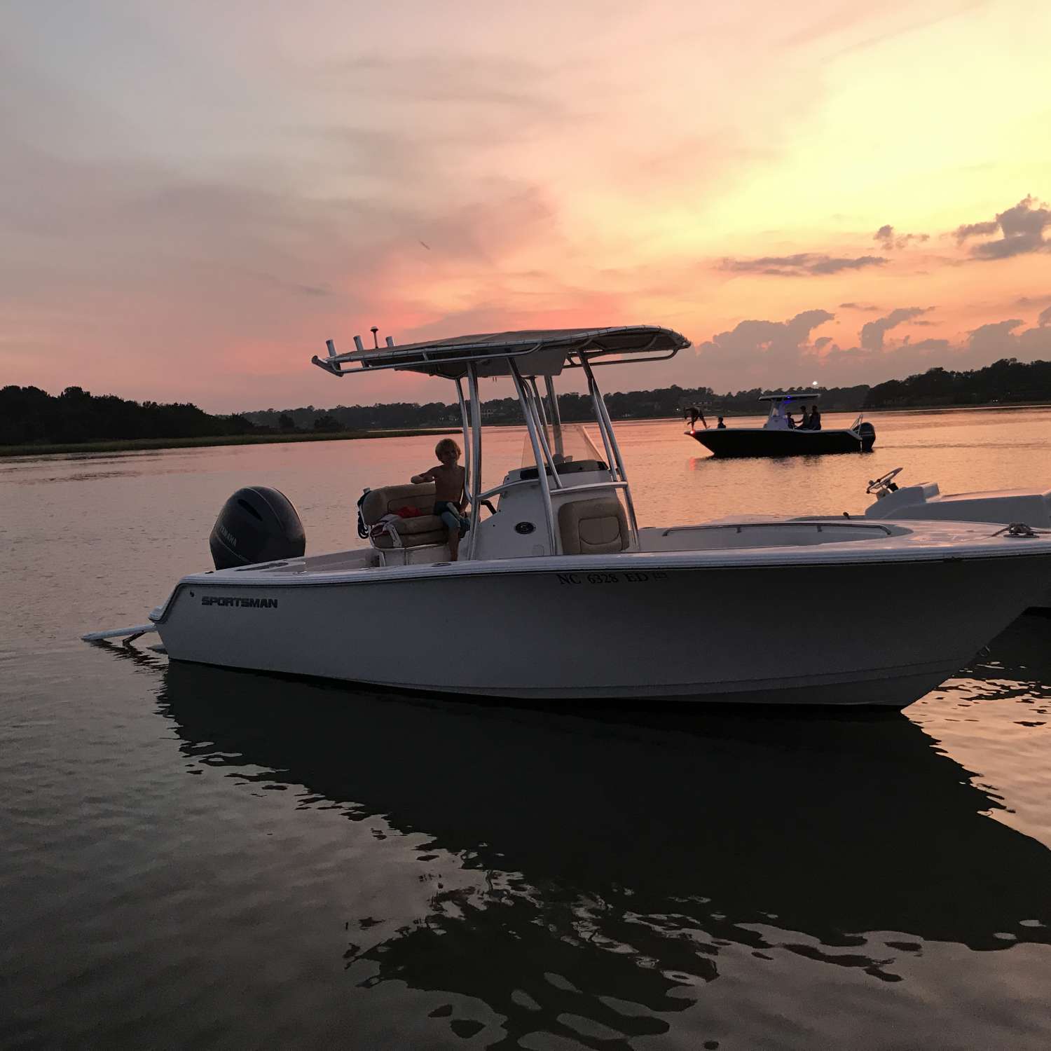 Photo taken at Mason's Inlet, Wrightsville Beach, NC.