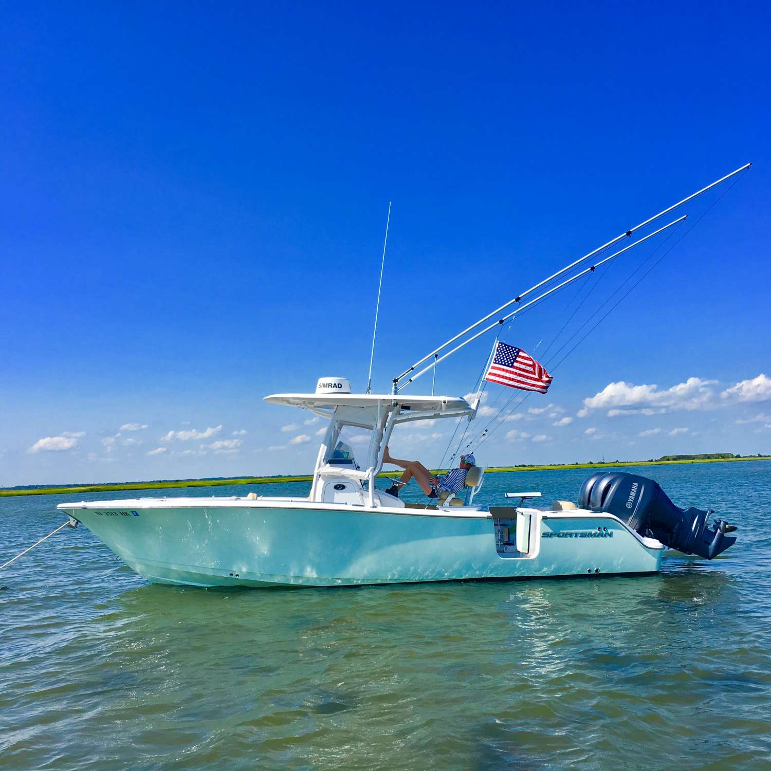 Relaxing after a beautiful day on the 252 in Stone Harbor, NJ