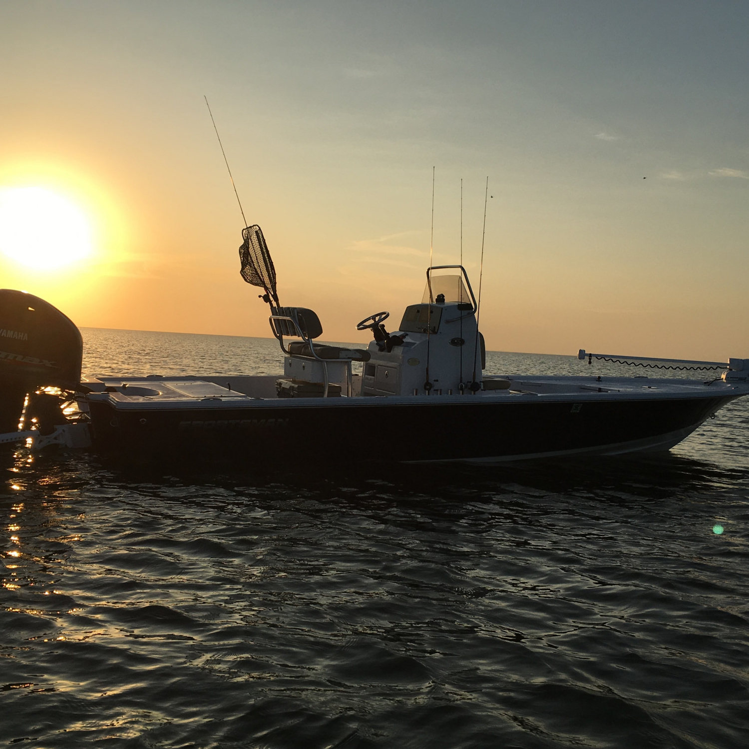 Evening wade fishing trip.