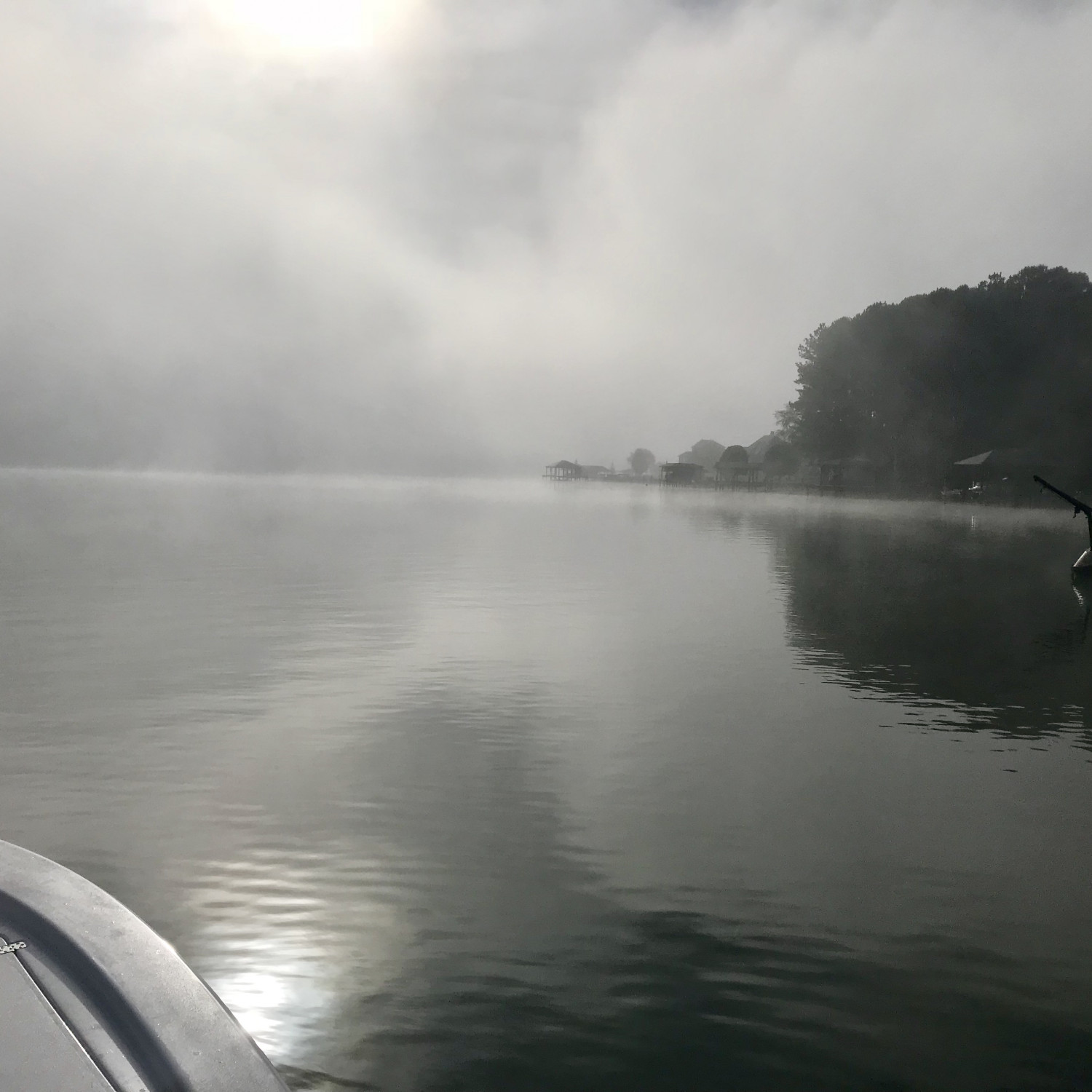Taken early one morning on Tellico Lake as we were heading out on our first fishing trip in the new...