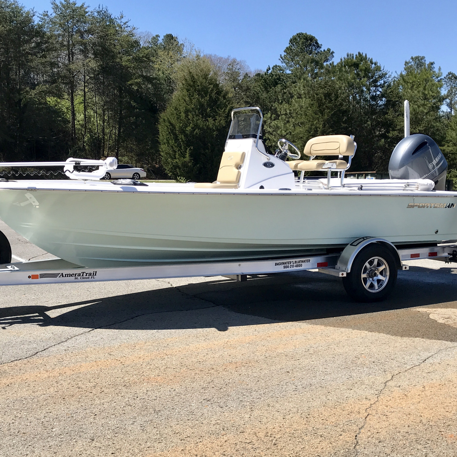 Just out of the water on Tellico Lake from her maiden Fishing Voyage.