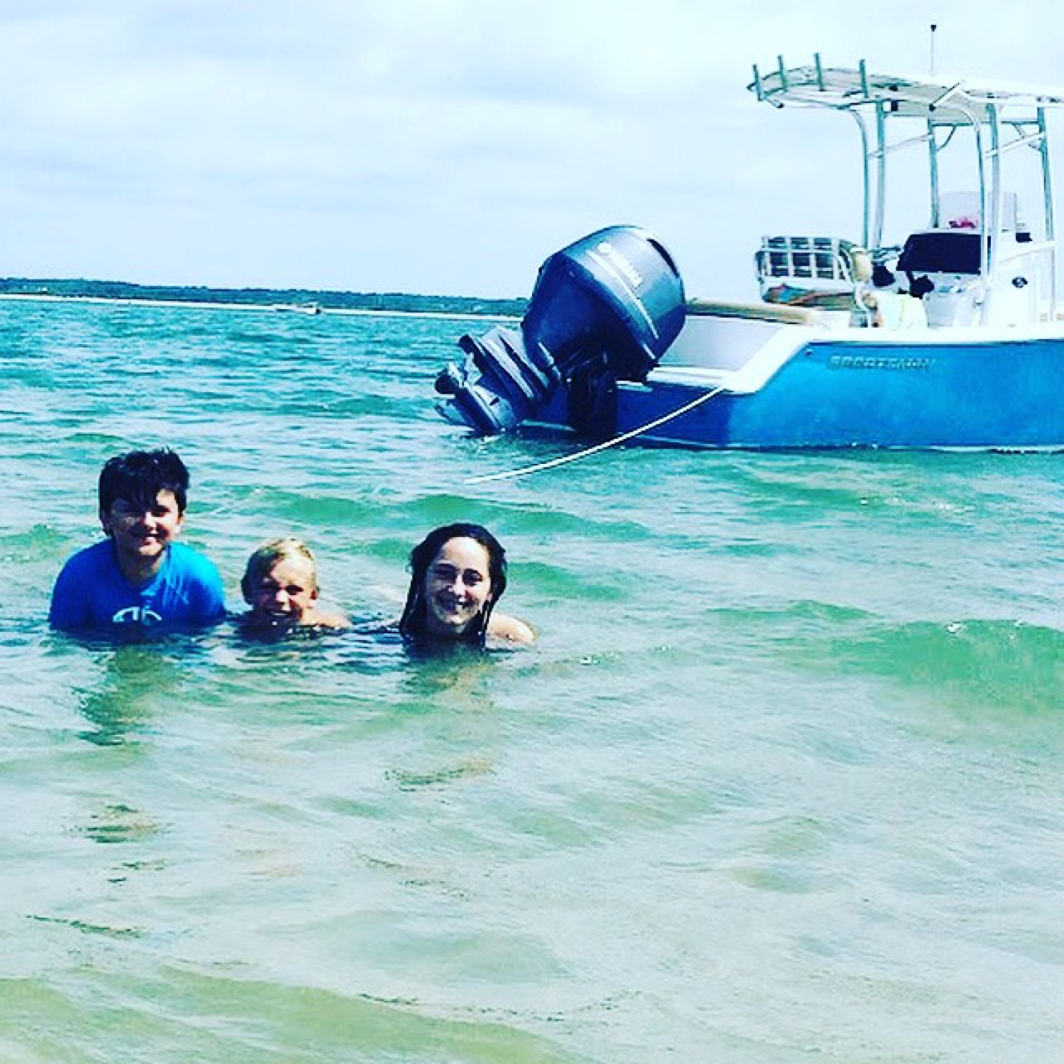 Anchored at cape lookout