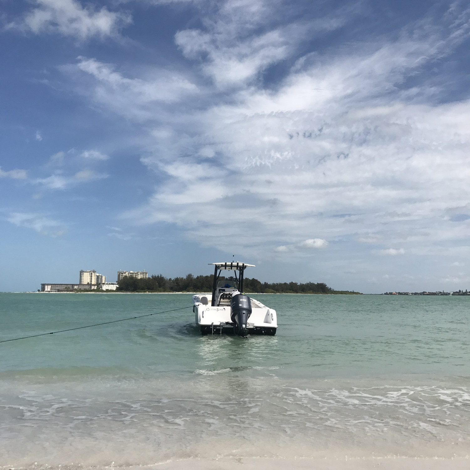 Day at sand dollar island