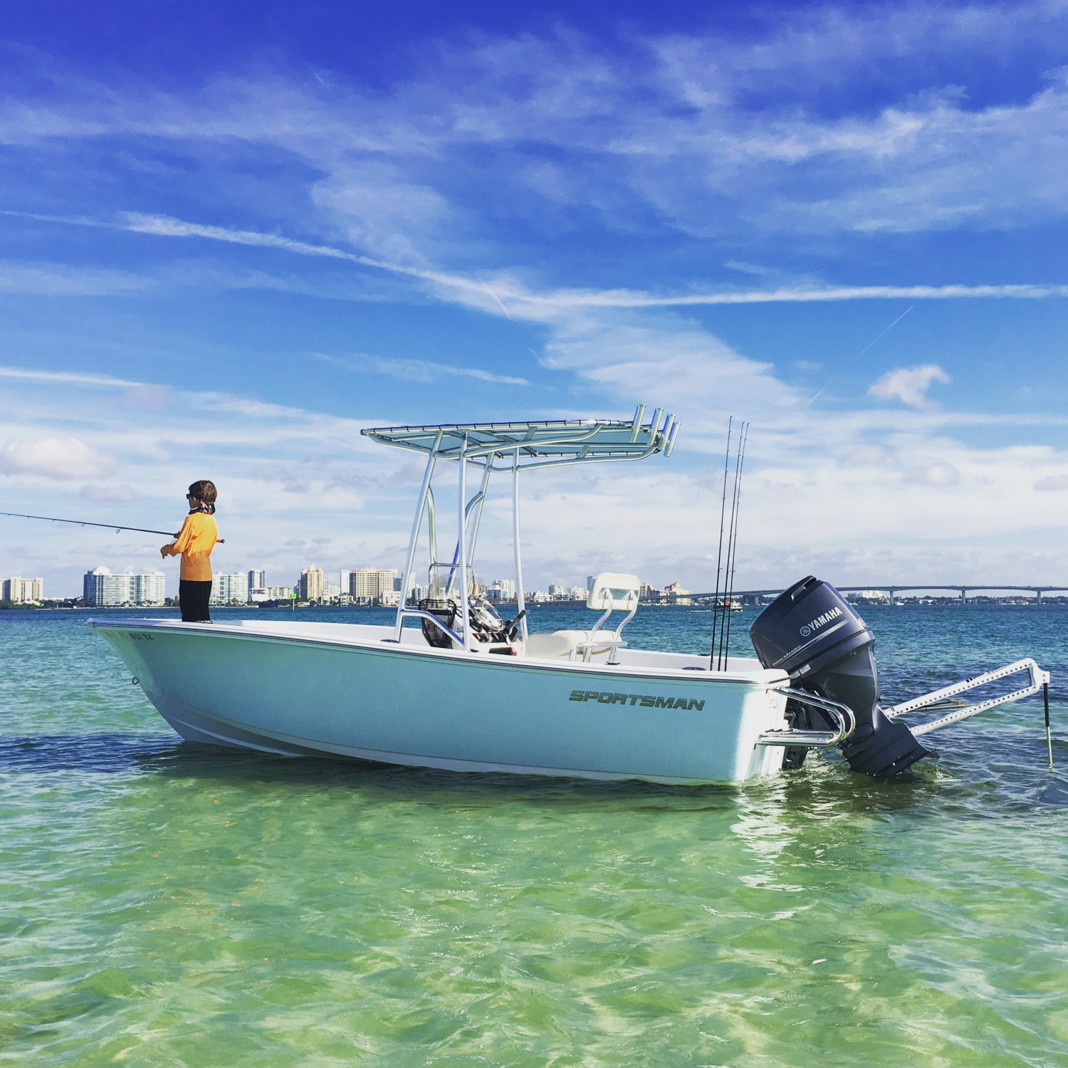 2017 Christmas Eve day out on the water with the family.