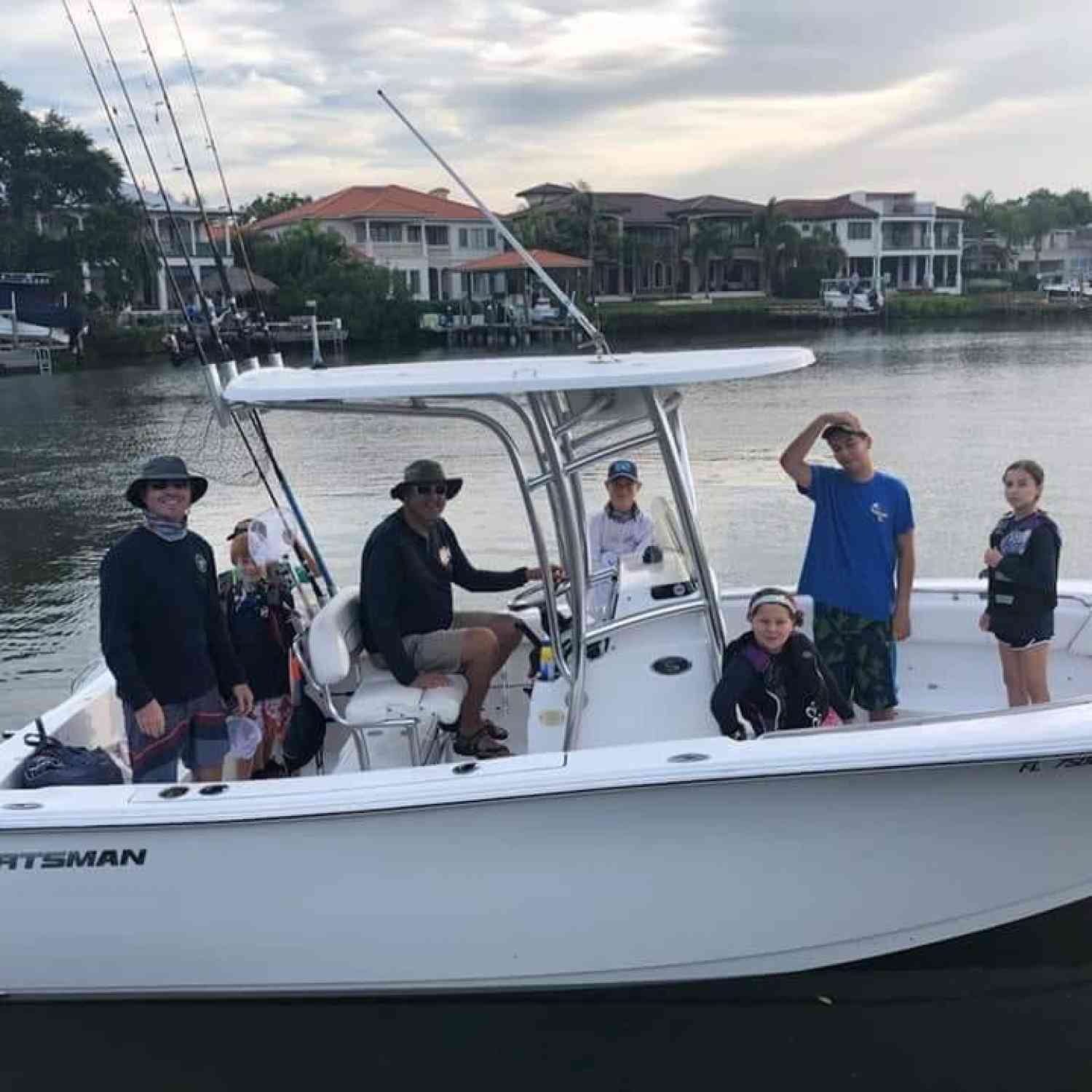 6 kids fishing for a 4-hour tournament in Tampa Bay.  We caught 56 fish totaling more than 900" in length...