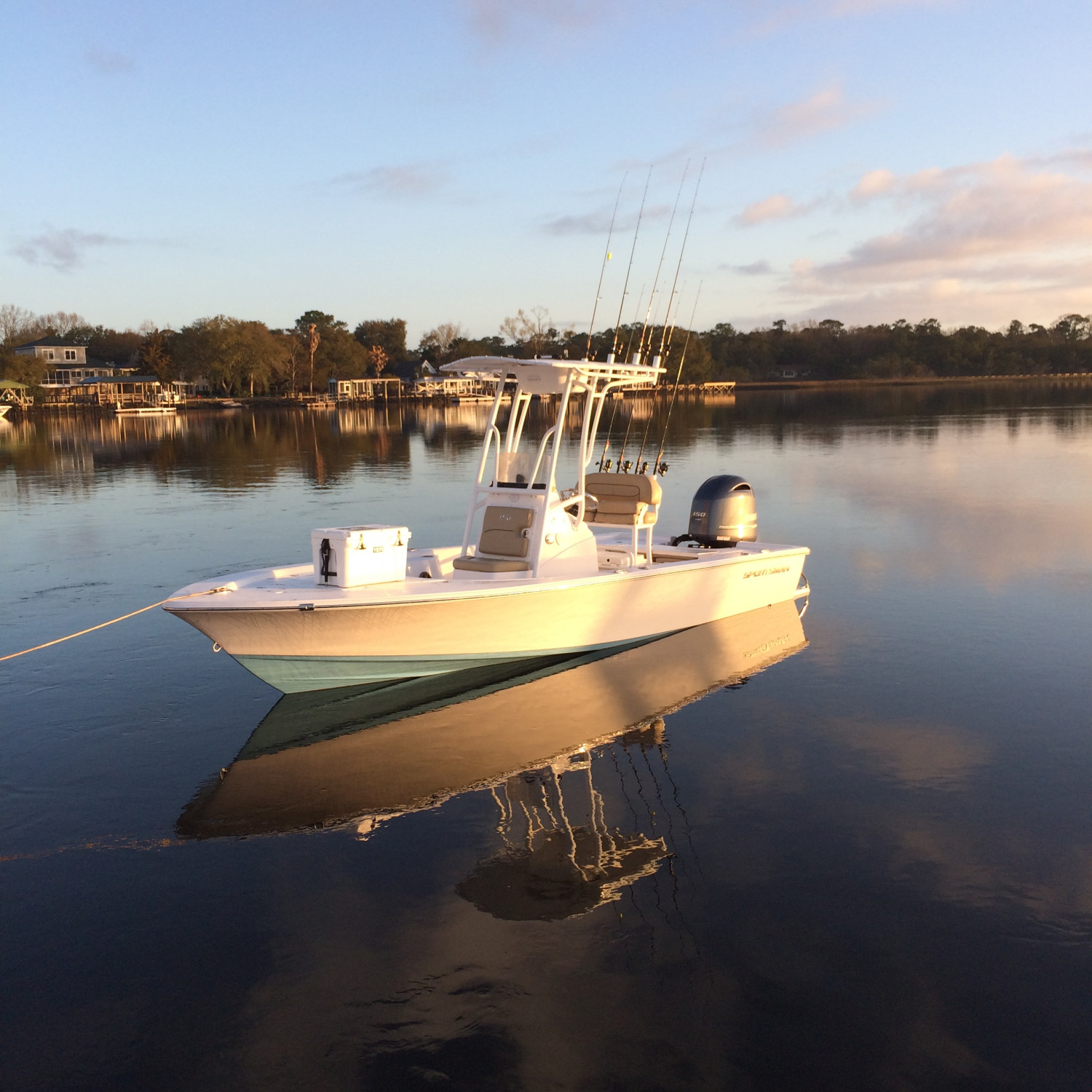 Going fishing Saturday morning.