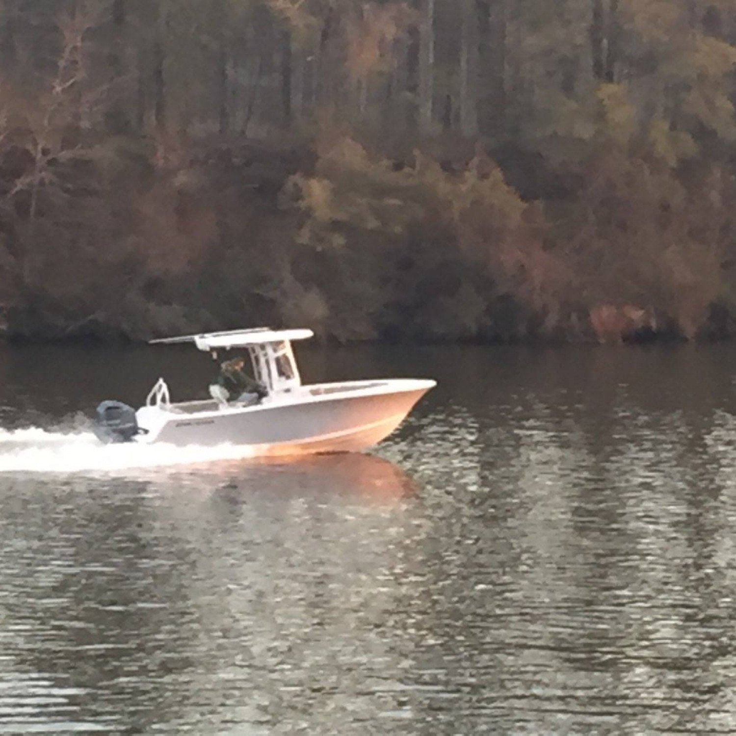 My family's first time out on our new Sportsman. A friend took this picture from his back porch...