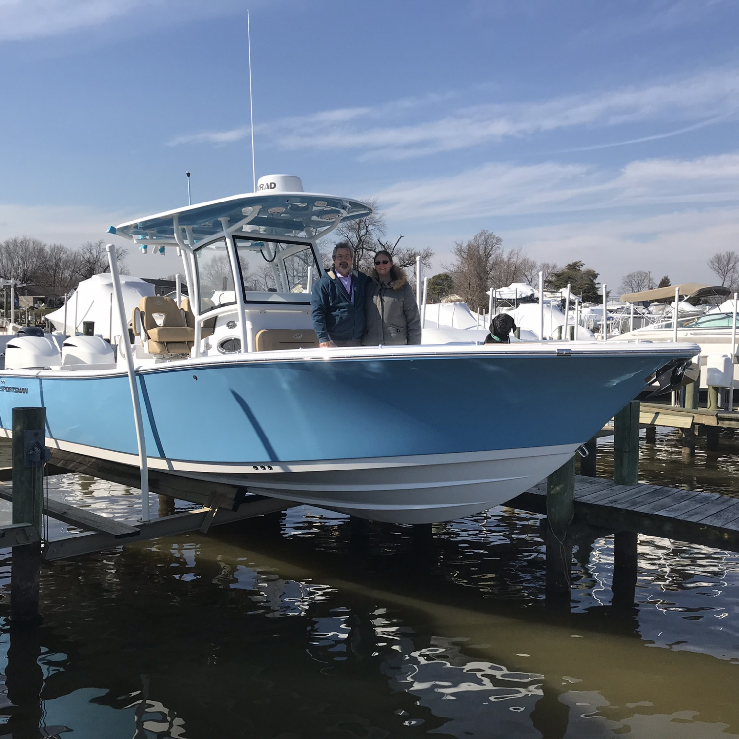 Taken delivery of new boat. Woo hoo