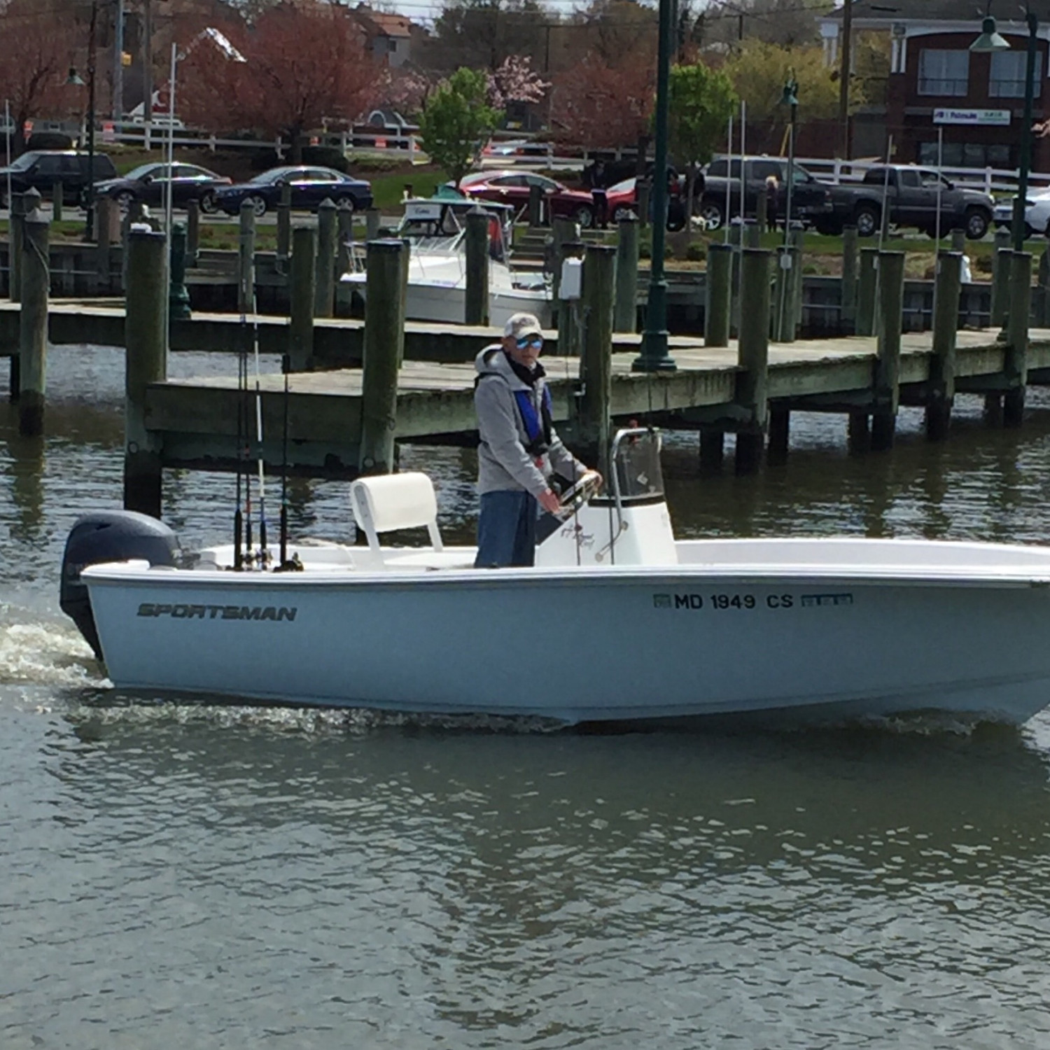 Opening day 2018 for Rockfish on the Chesapeake Bay.  A little chilly but great to back on the...