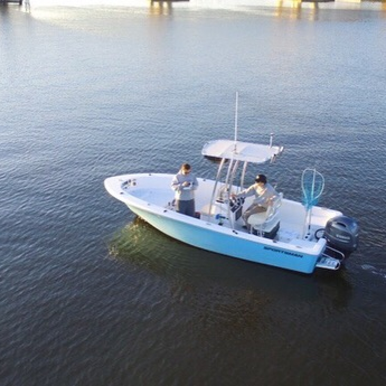 Picture taken of my boat from drone