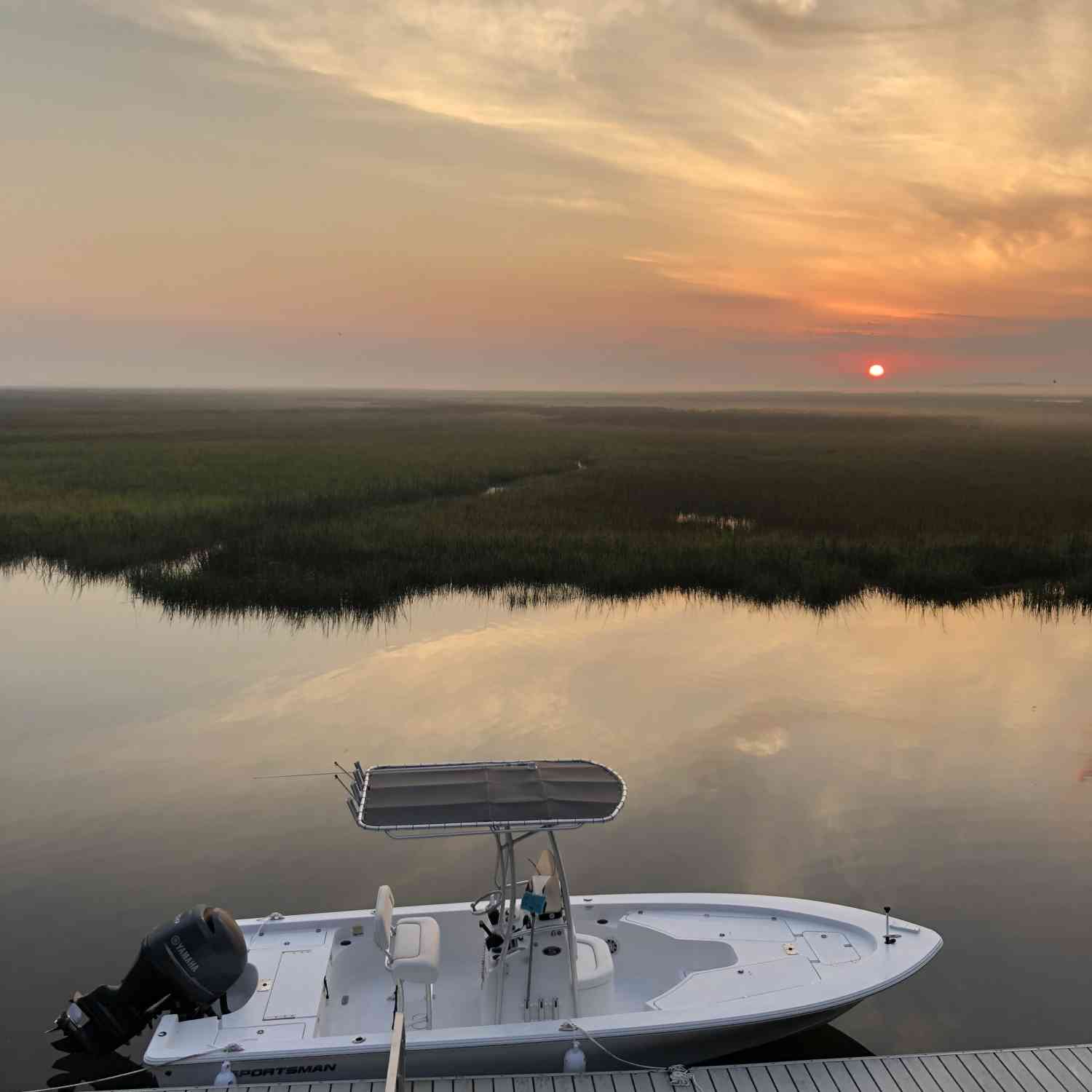 Sunset on Hird Island