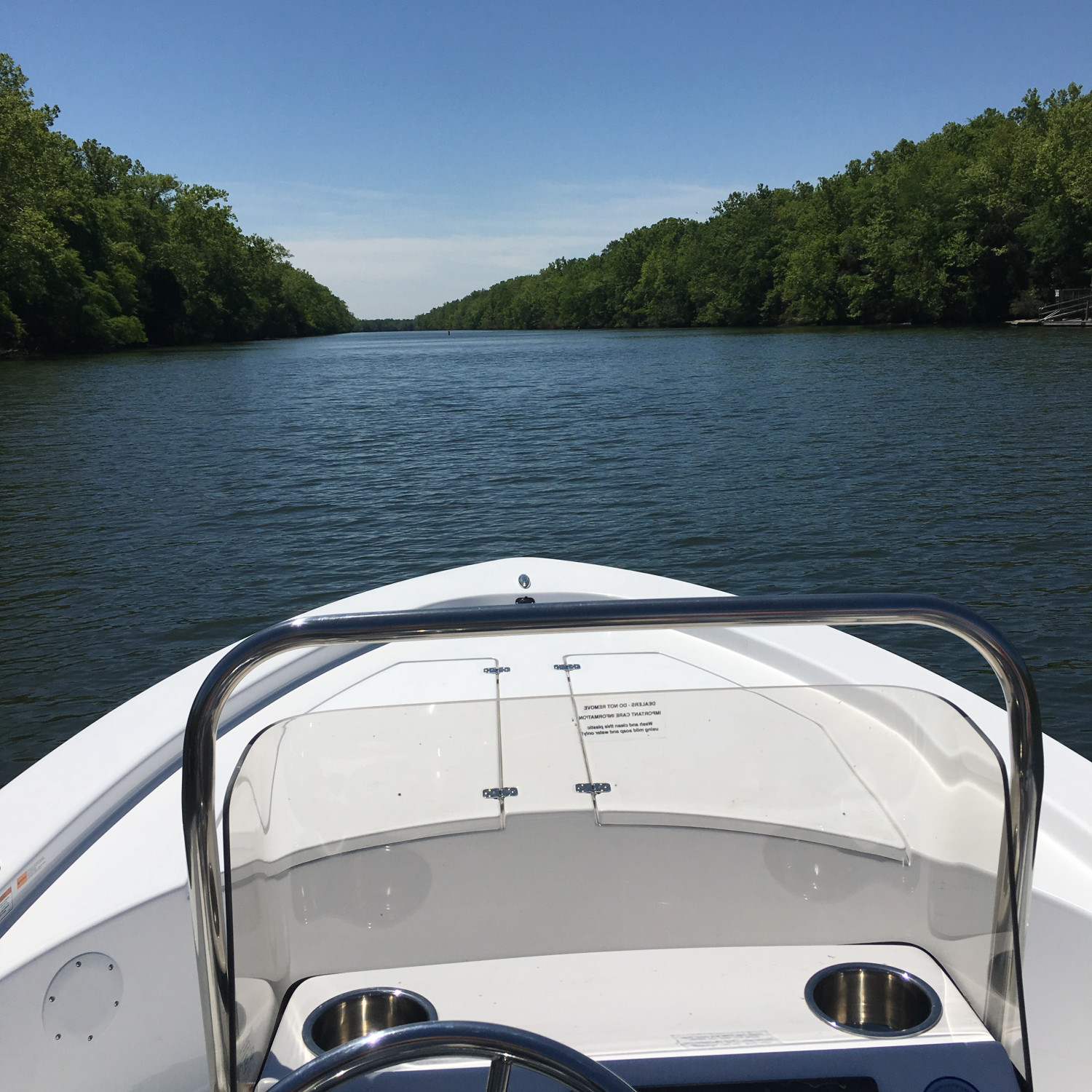 First ride down the Cooper River in the Island Bay 20