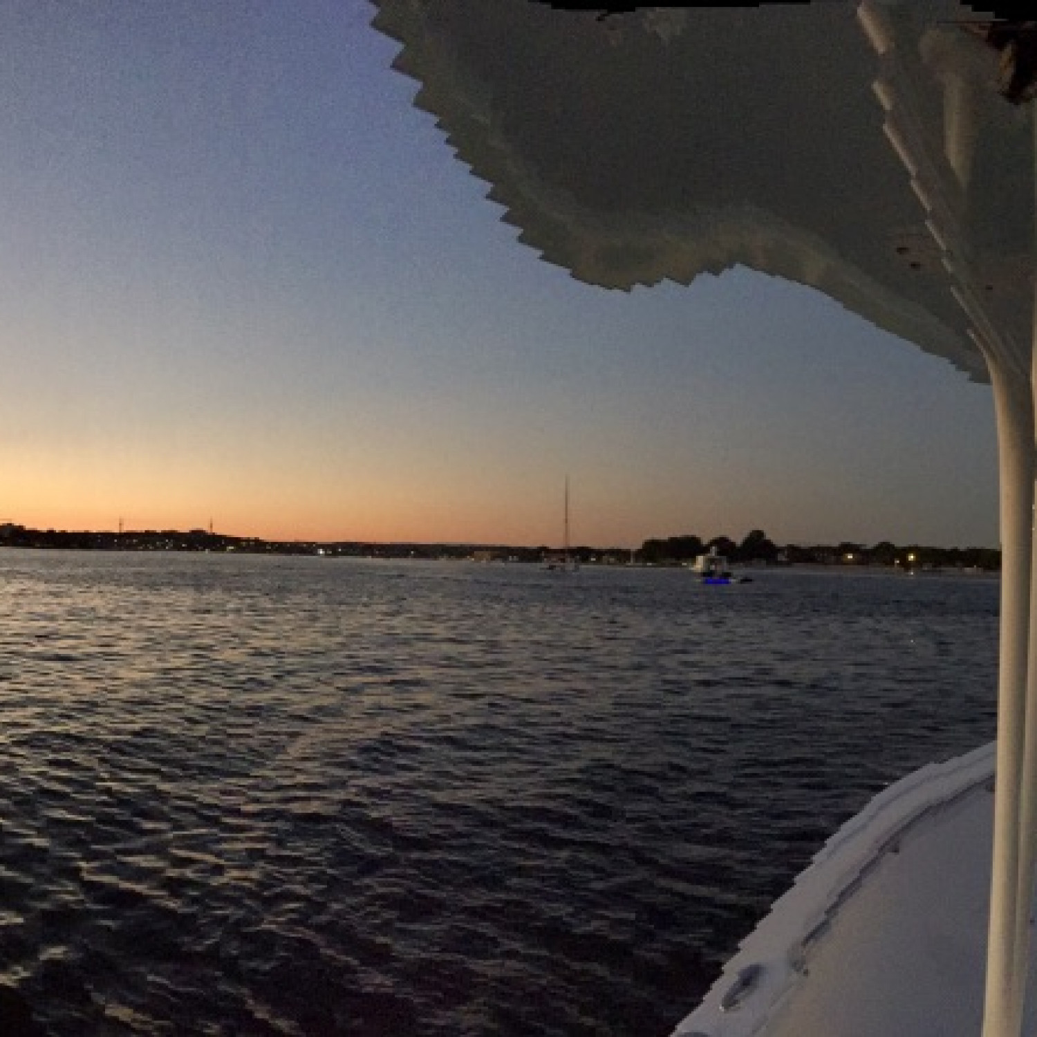 Panorama of sunset