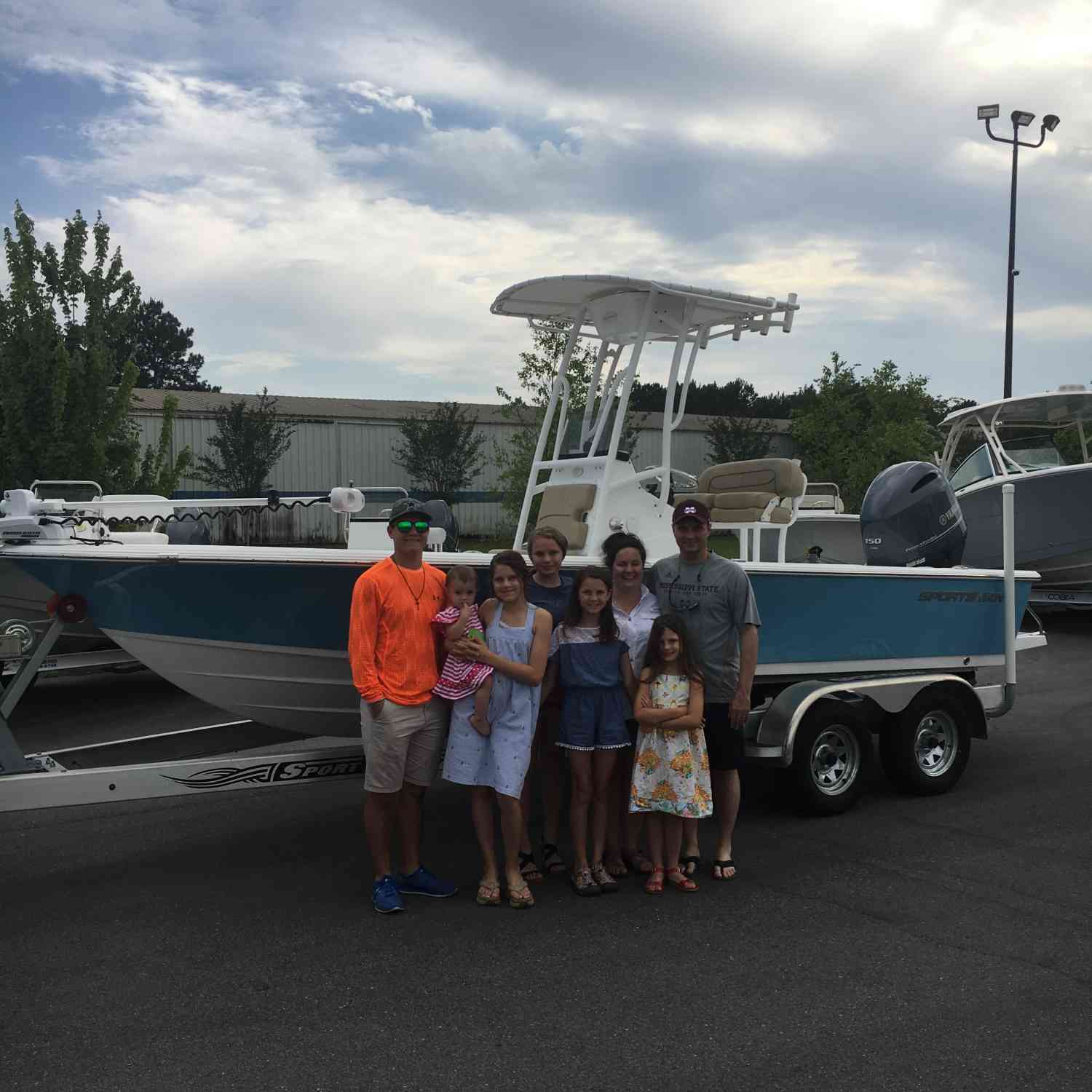 Our first boat purchase as a family of 9!!
