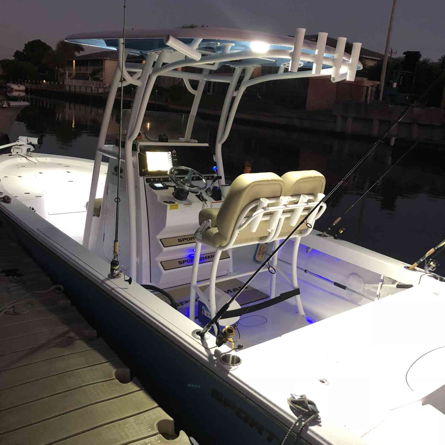 Leaving early in the morning but because of the sportsman light package it is easy to visualize...