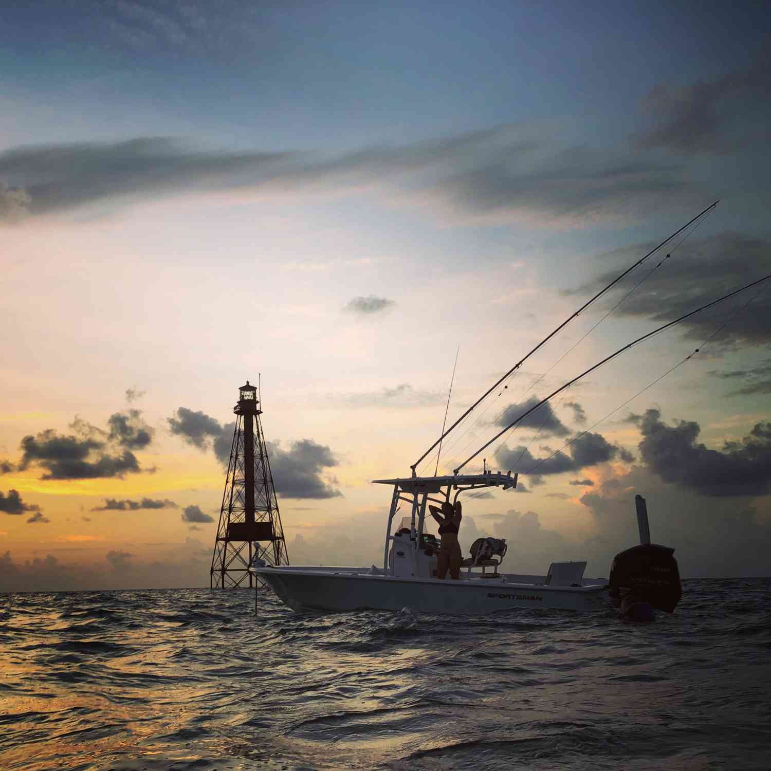 We are just hopping in the water at Sombrero Key Light. Huge reef where my 5 and 7 year old...