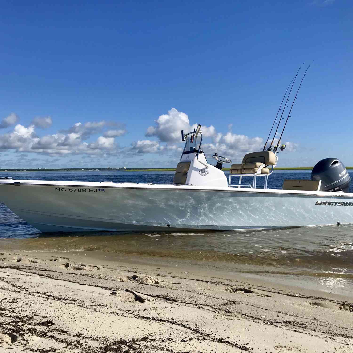 Getting bait before loading up with flounder.