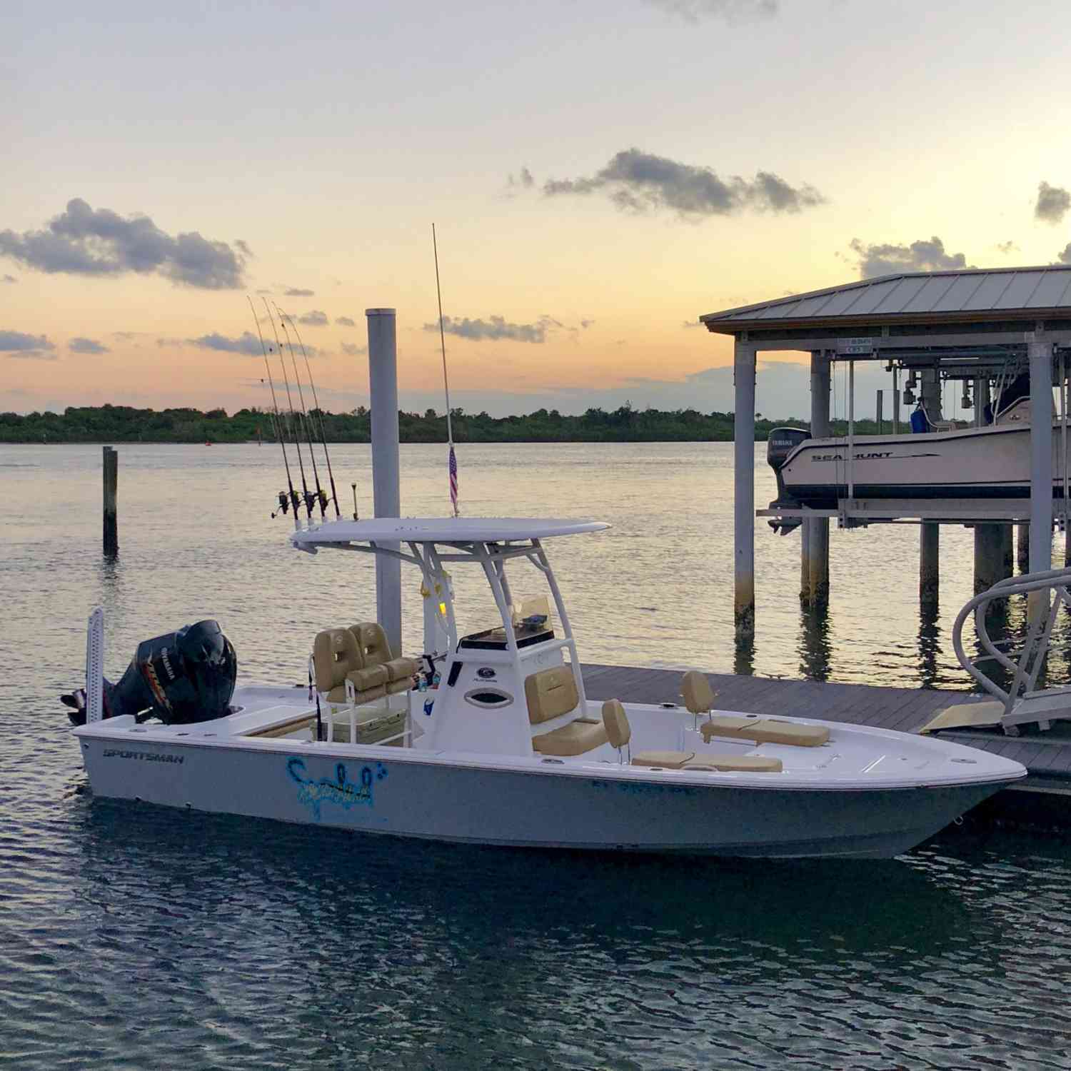 Sunset shot after a great day of inshore fishing on the water. Wonderful memories made.