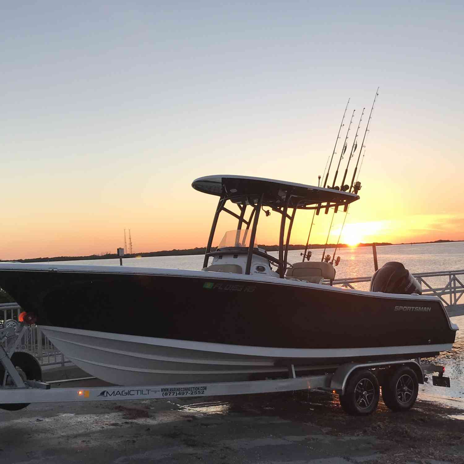 Headed home from an awesome day fishing in the gulf.