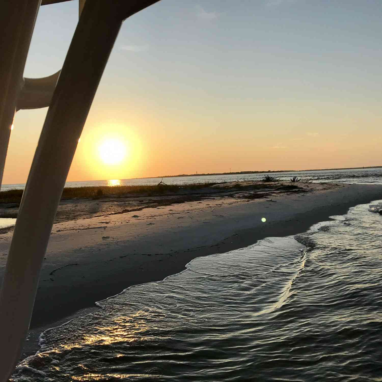 Sunset cruise with the family.