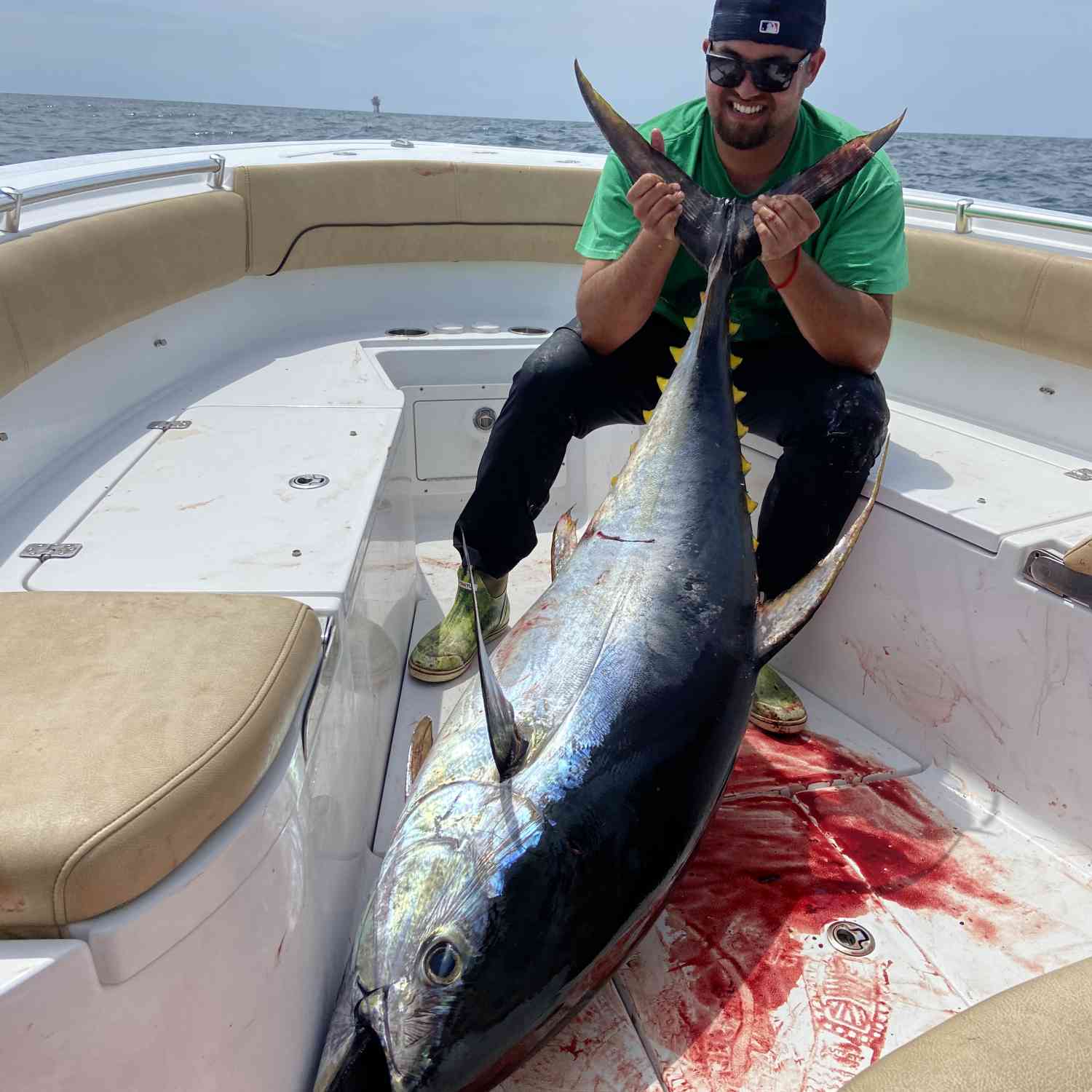 185 lb yellowfin from Venice.