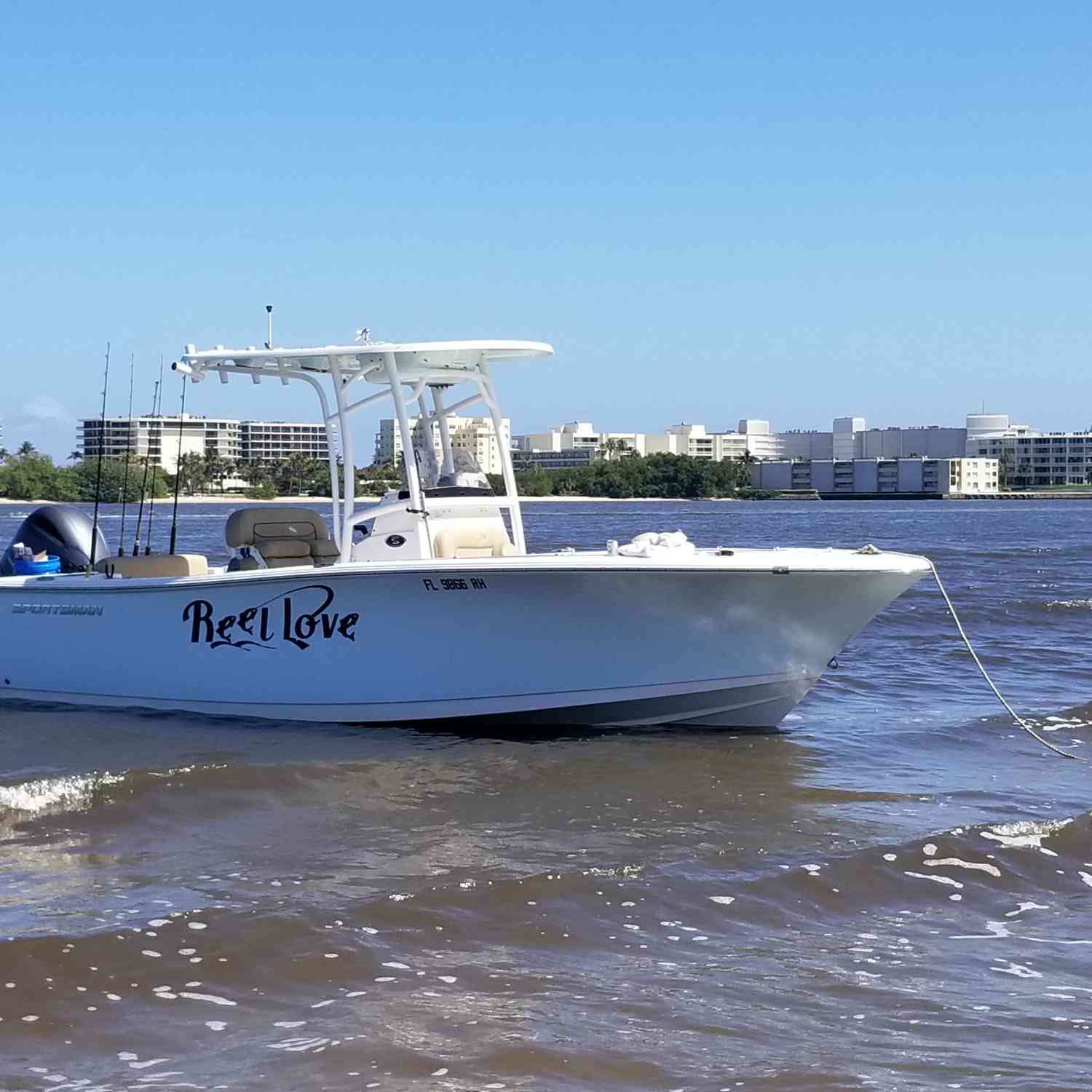 Decided to get some Vitamin D and Vitamin Sea on our 232 Open. Found a small stretch of sand at...