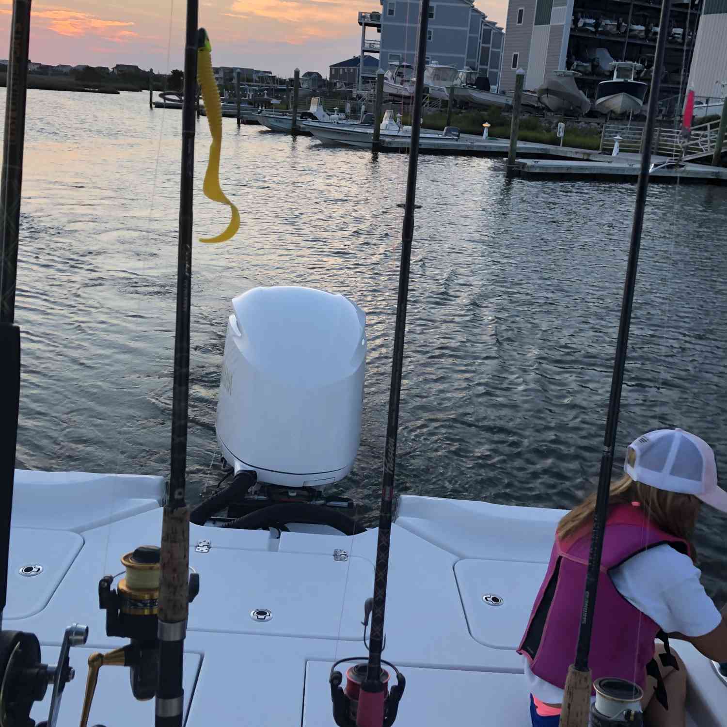 We left the marina at 6:30am and headed out for an epic day of Bonito and Kings. My daughter caught...