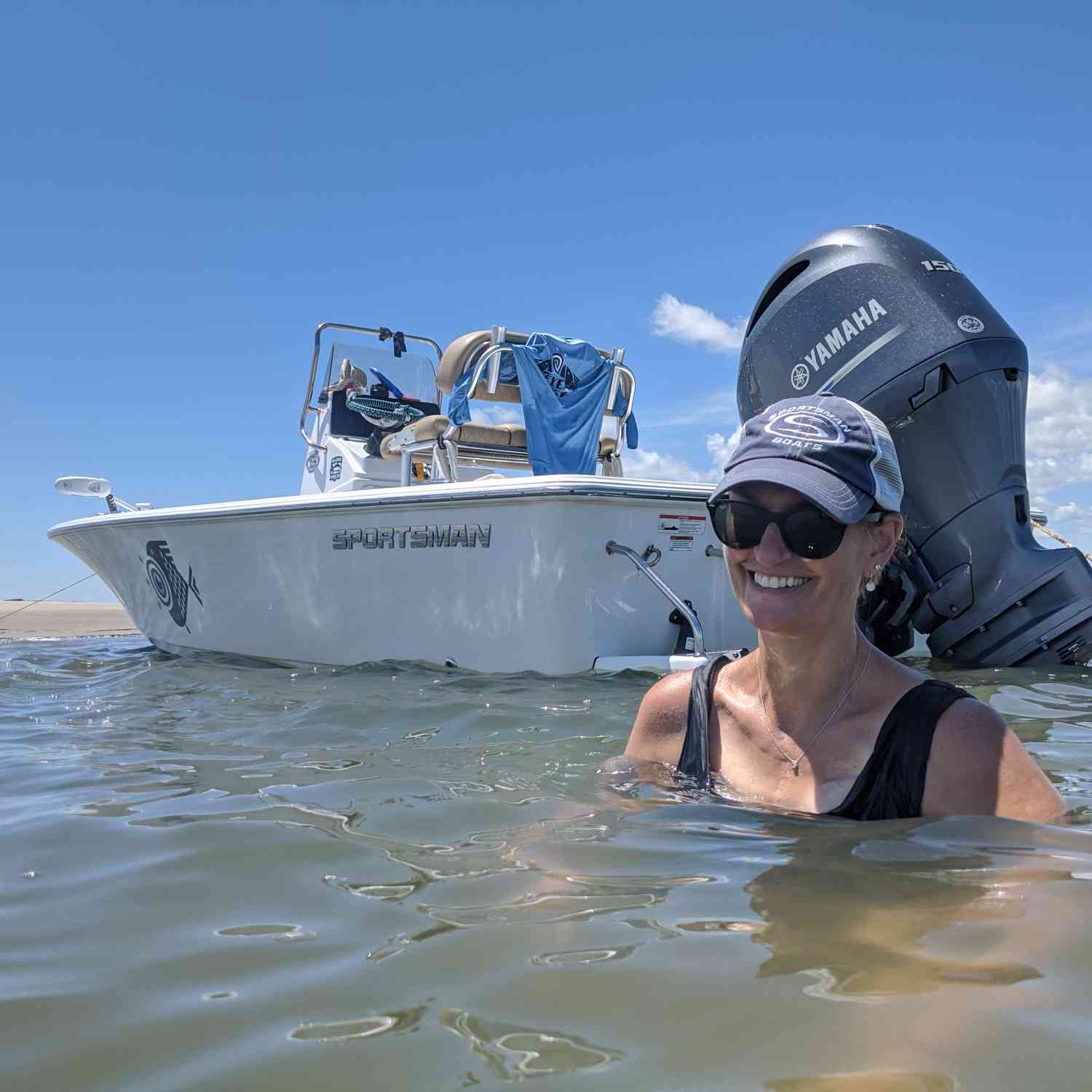 Netted a few pounds of shrimp then relaxed at Capers Island trying to get in some beach time before summer...