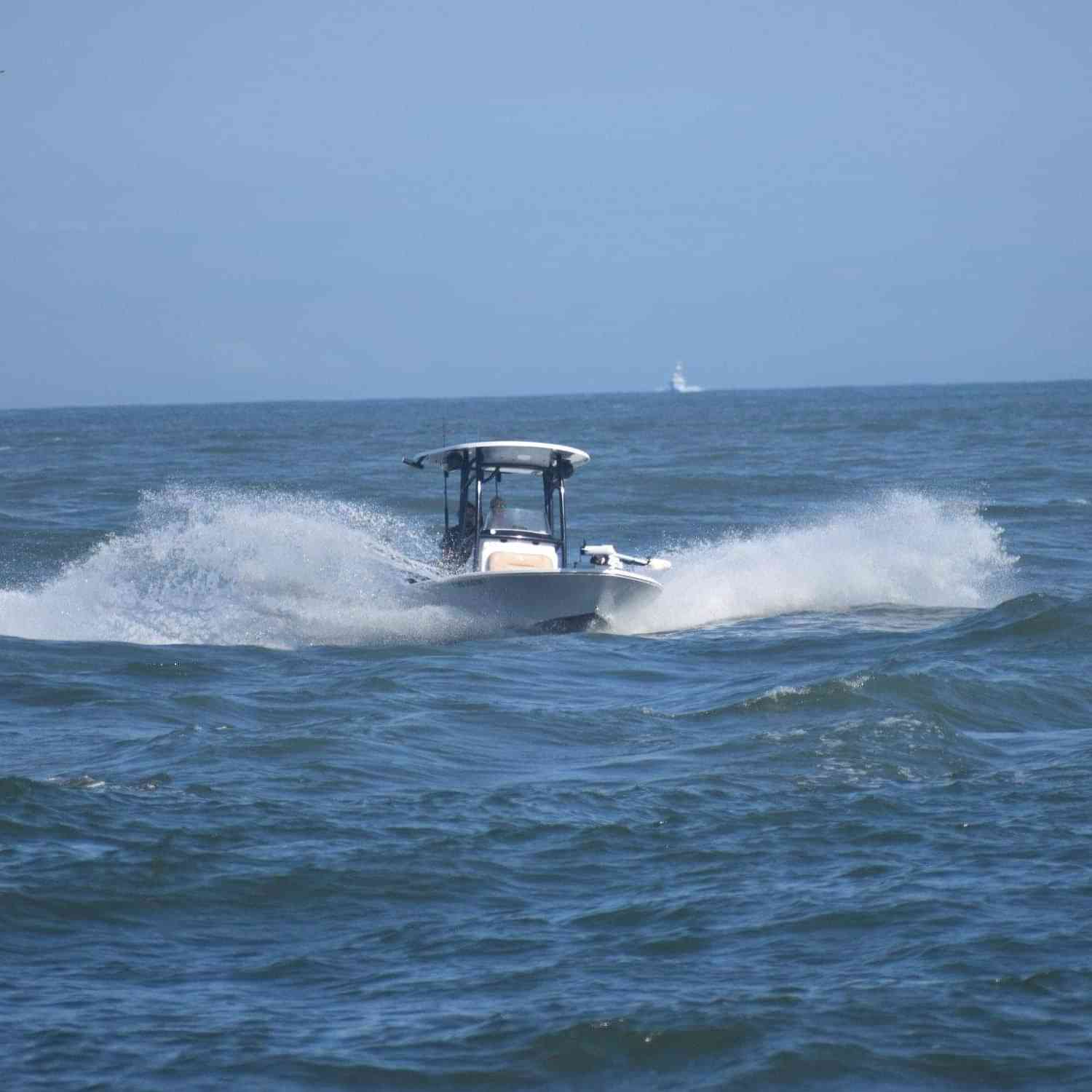 coming through the inlet in Ocean City MD during the White Marlin Open. People were saying there were solid 6...