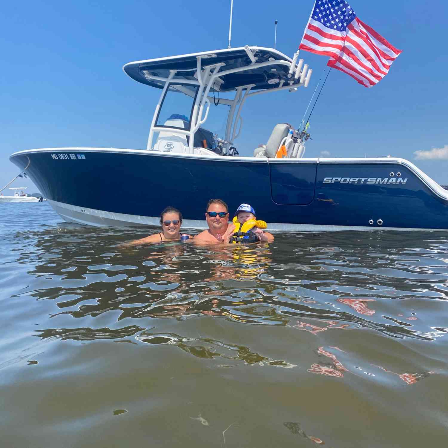 Family day on the bay