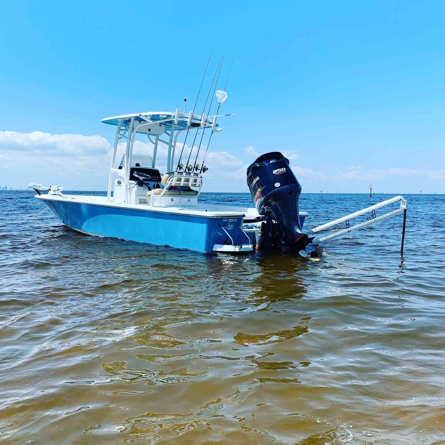 Sitting at the sand bar