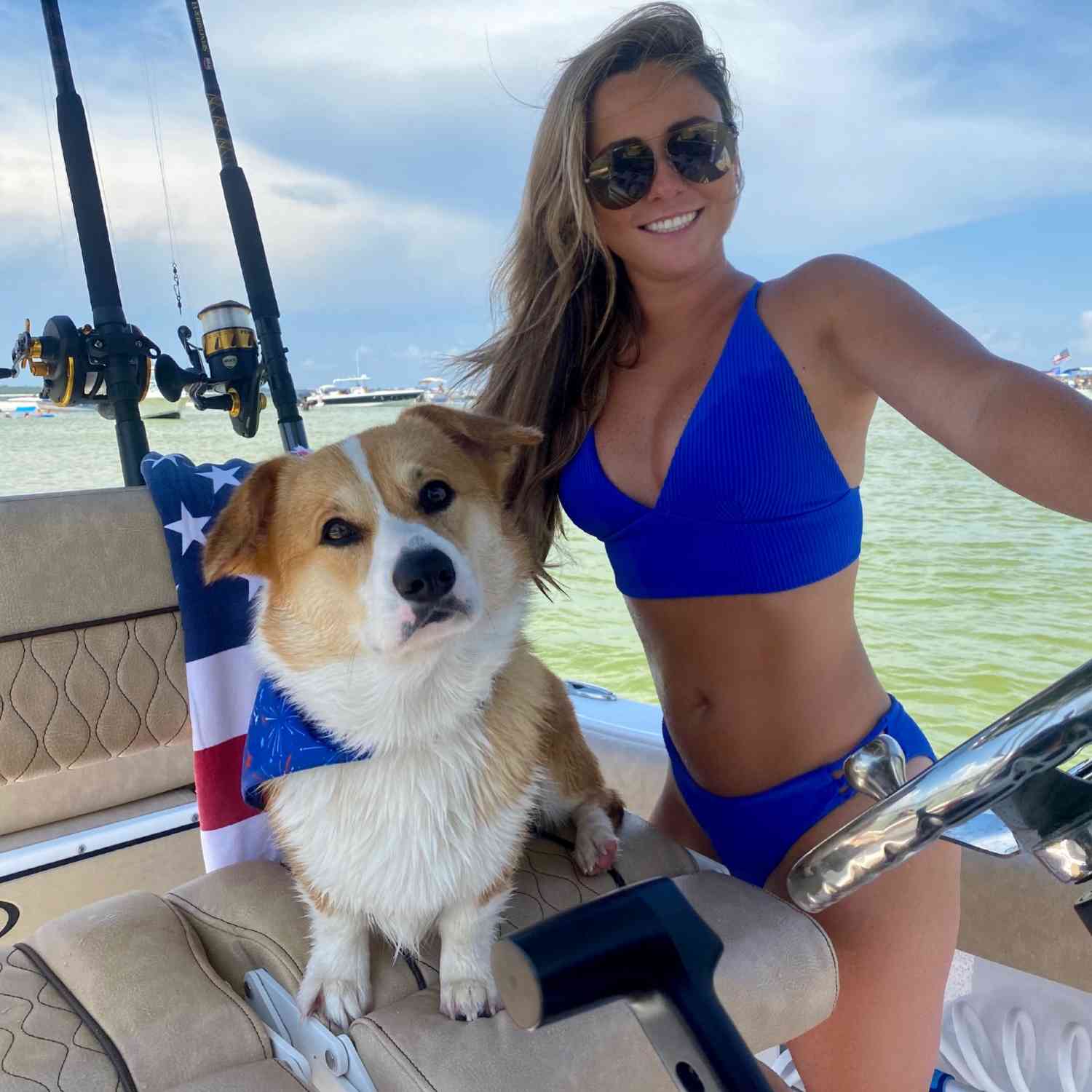 Title: 4th of July on the new Sportsman - On board their Sportsman Open 212 Center Console - Location: Orange Beach, AL. Participating in the Photo Contest #SportsmanJuly2020
